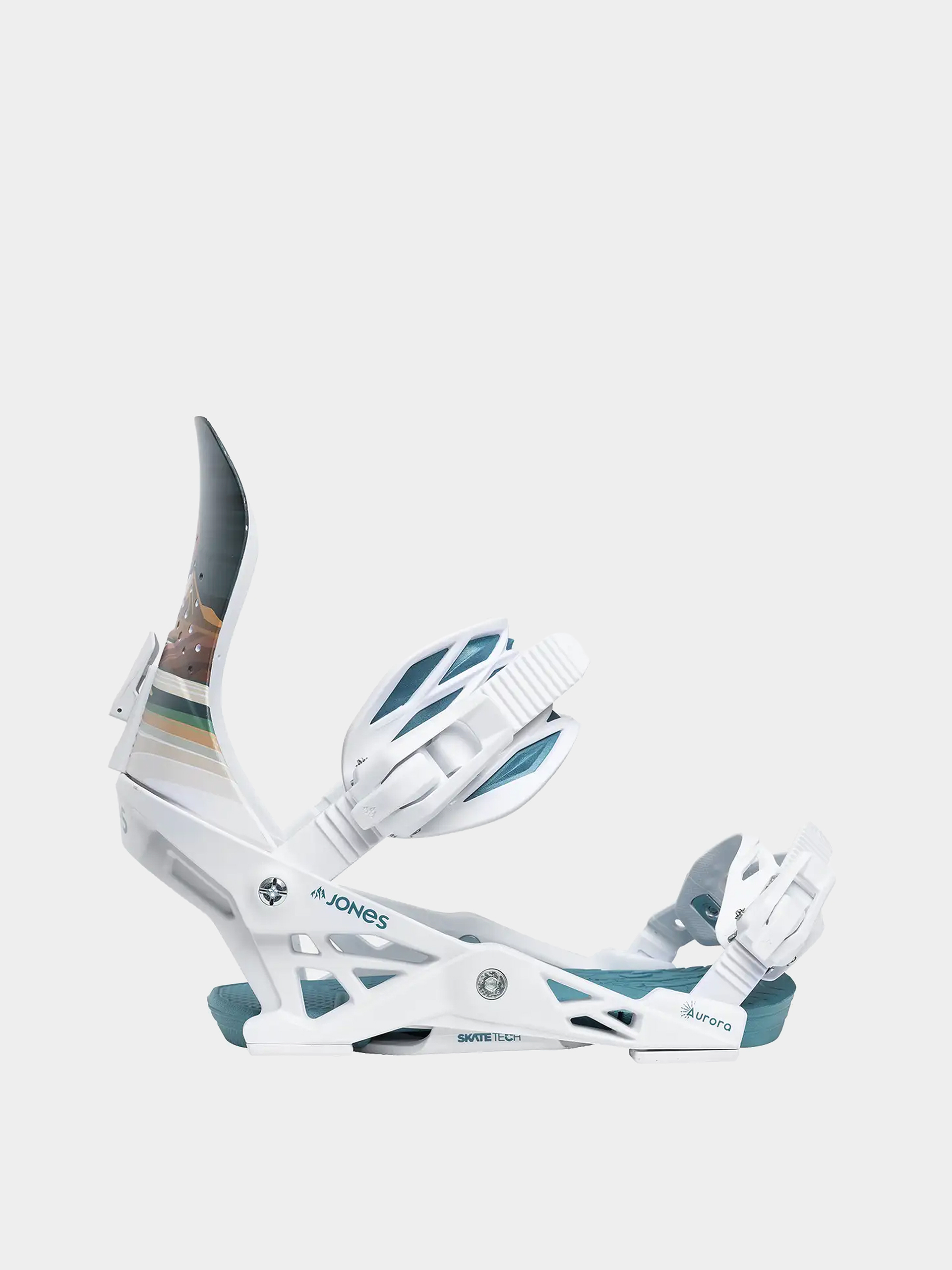 Womens Jones Snowboards Snowboard bindings Aurora Art (annie brace white)