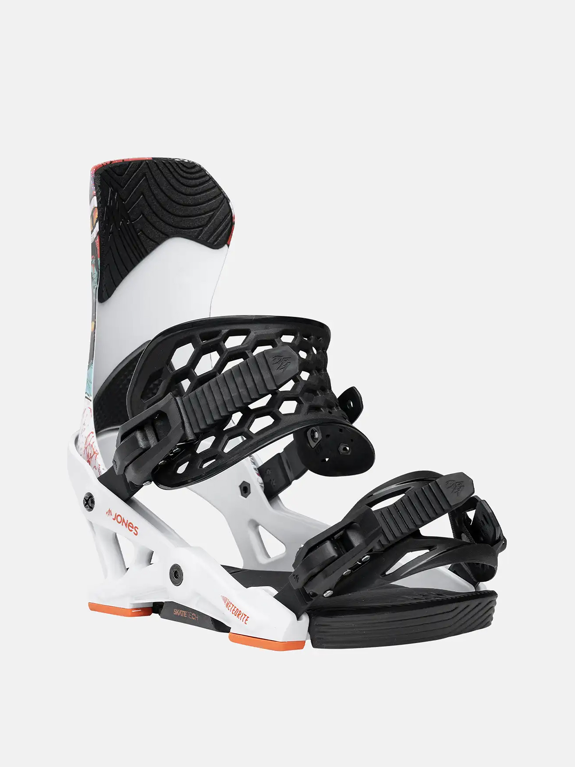 Mens Jones Snowboards Snowboard bindings Meteorite (rallycat white)