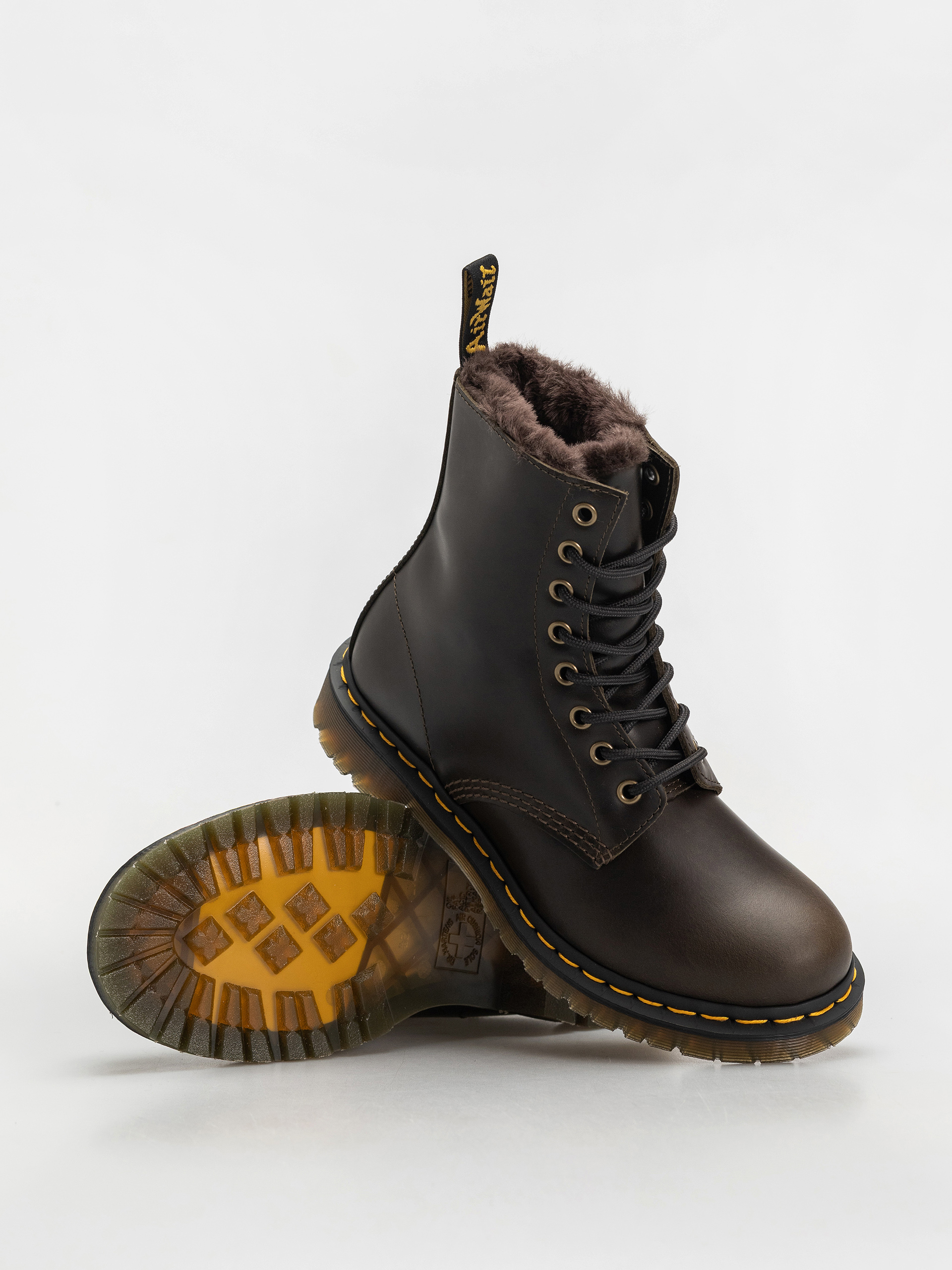 Dr. Martens 1460 Serena Wmn Shoes (dark taupe taupe orleans)