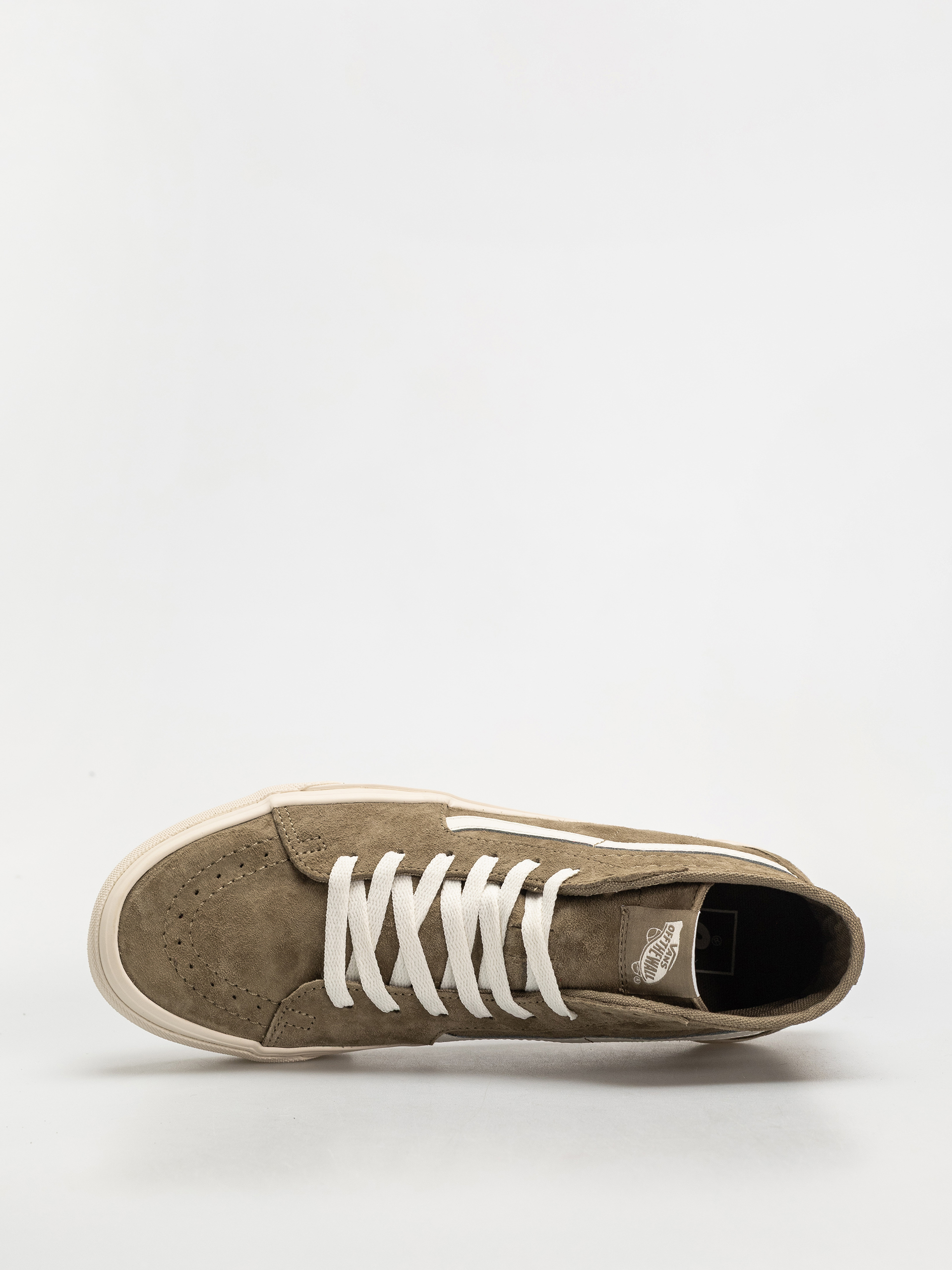 Vans Sk8 Hi Tapered Shoes (pig suede bay leaf)