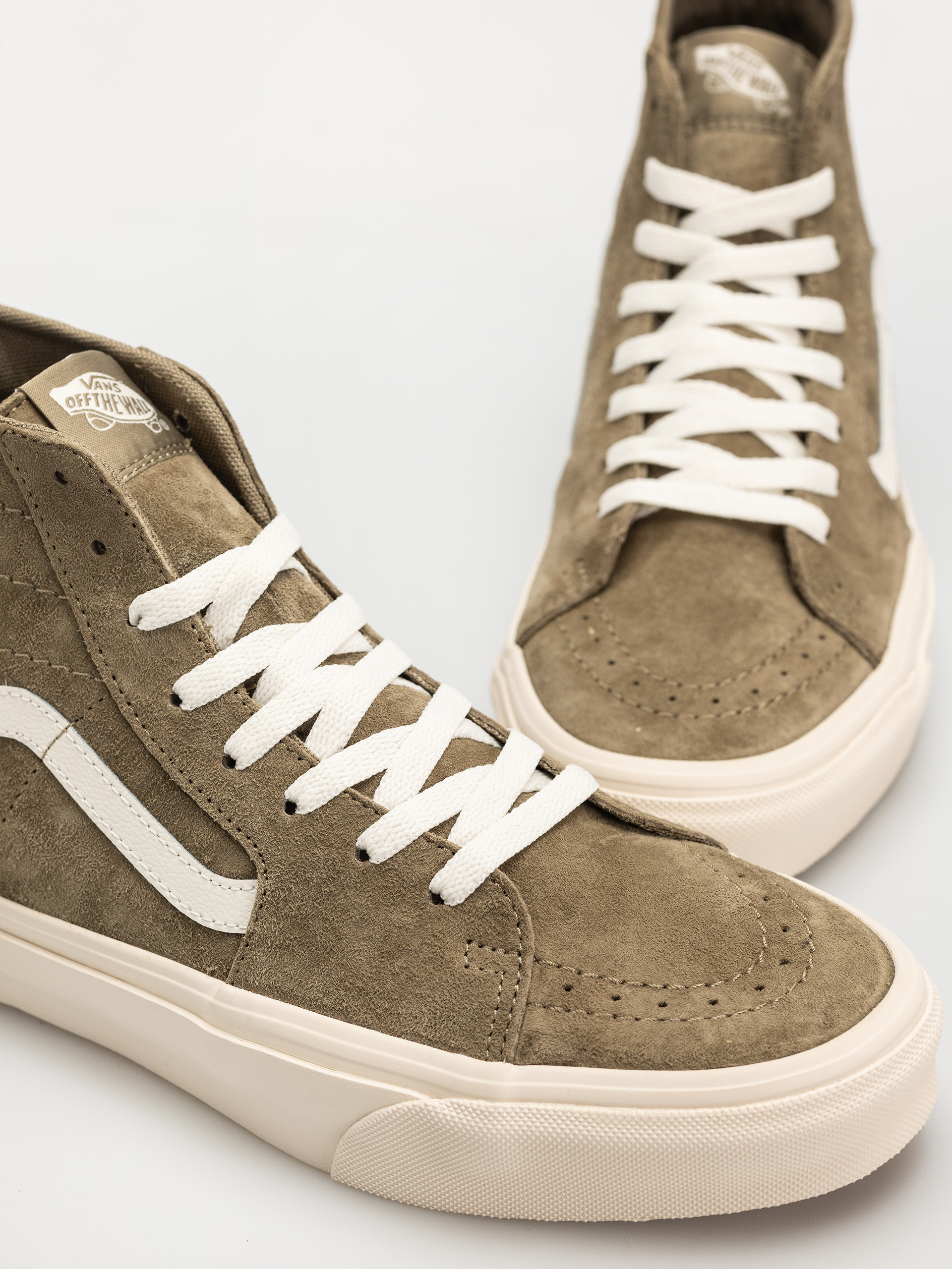 Vans Sk8 Hi Tapered Schuhe (pig suede bay leaf)