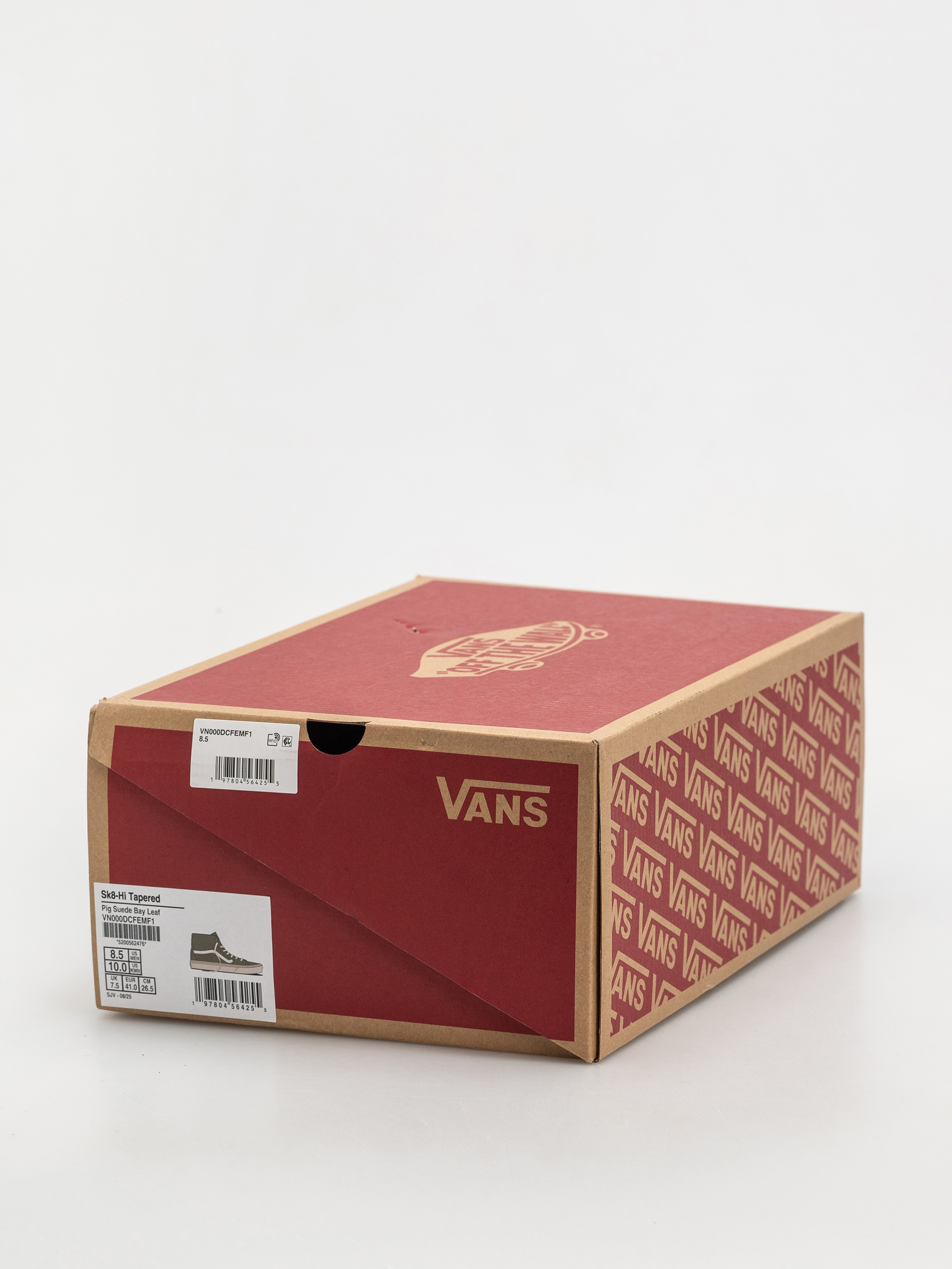 Vans Sk8 Hi Tapered Shoes (pig suede bay leaf)