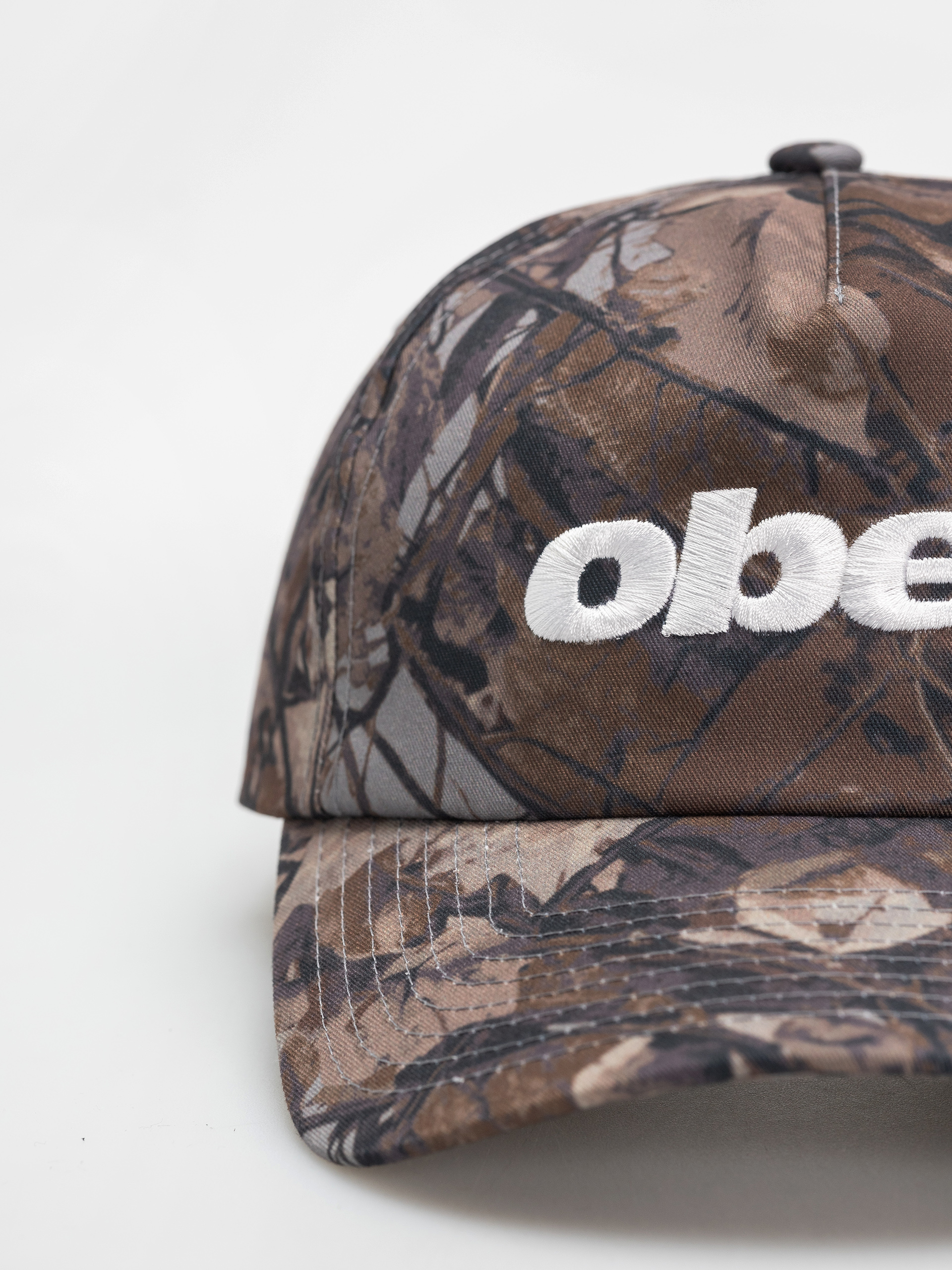 OBEY Obey Delta 5 Panel Strapback Cap (fence camo multi)