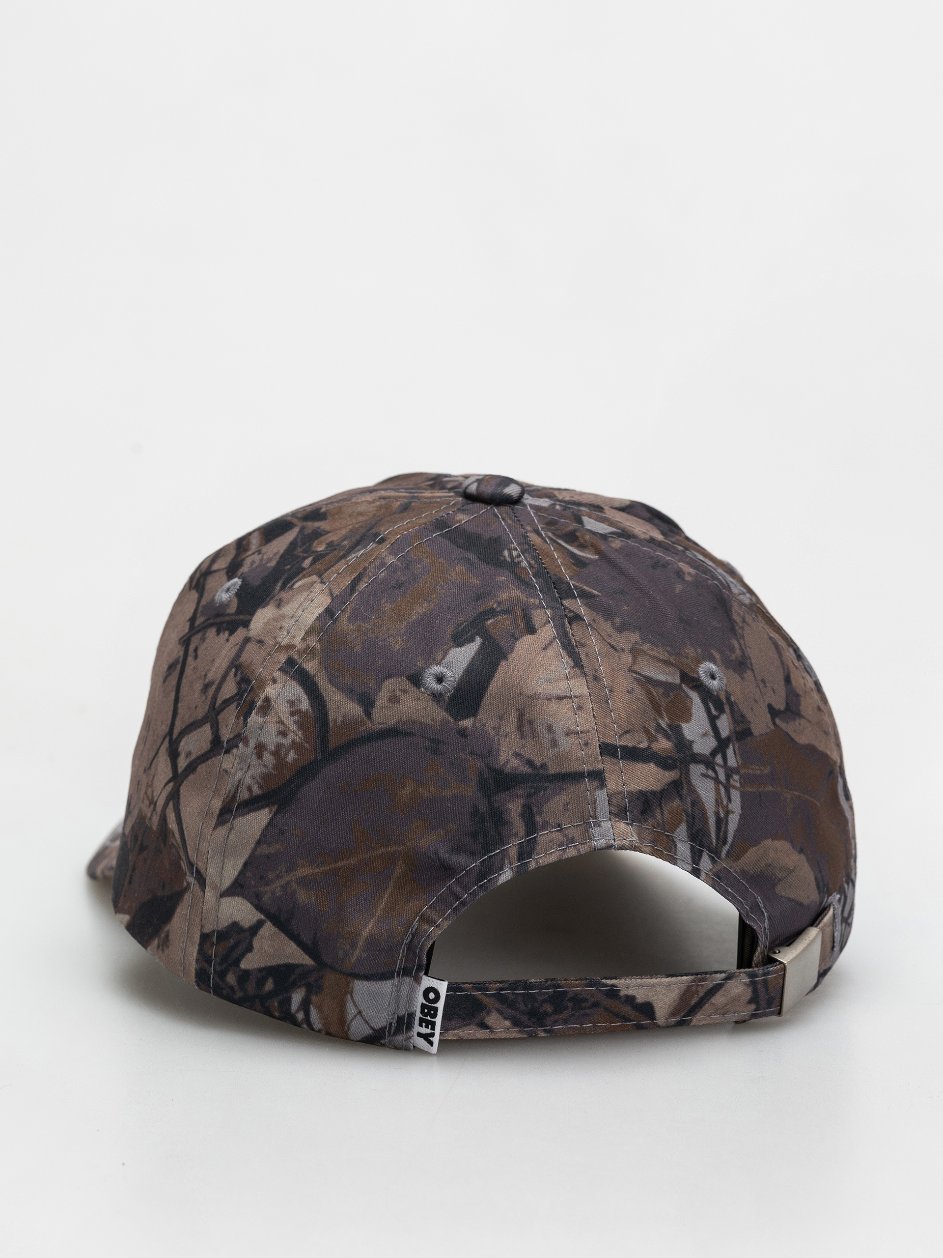 OBEY Obey Delta 5 Panel Strapback Cap (fence camo multi)