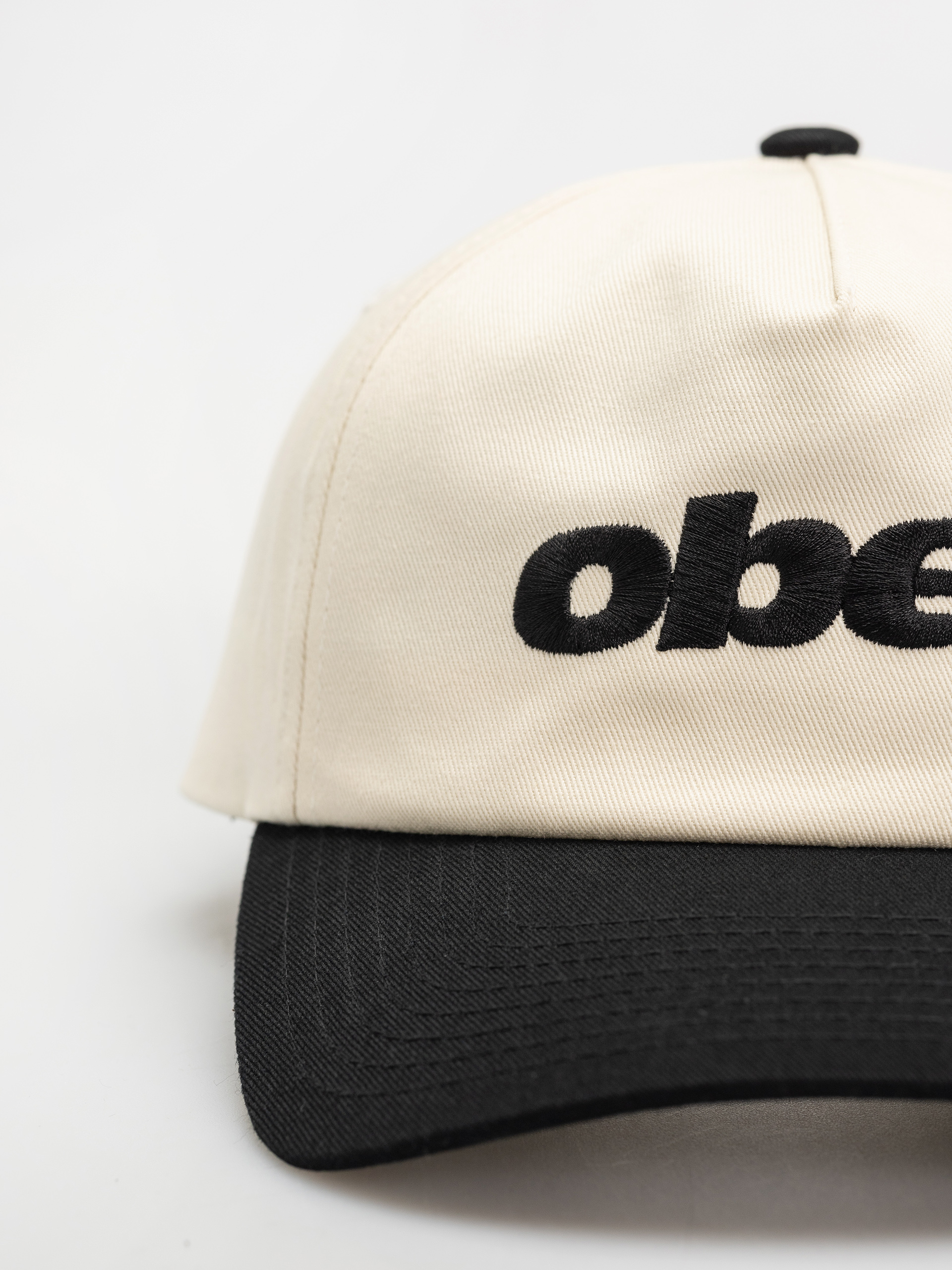 OBEY Obey Delta 5 Panel Strapback Cap (unbleached multi)