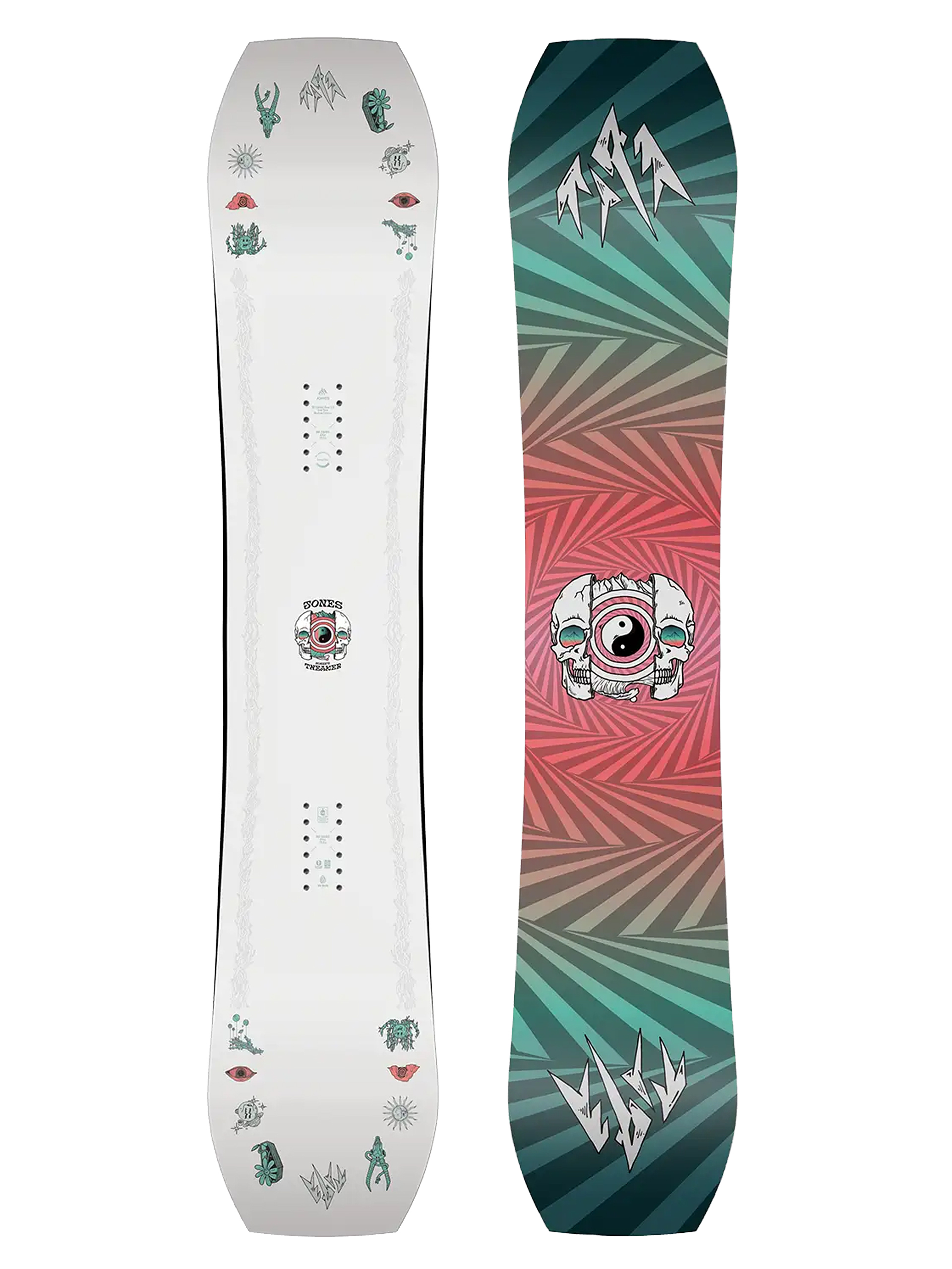 Jones Snowboards Snowboard Rally Cat Wmn - violet (black/pink)