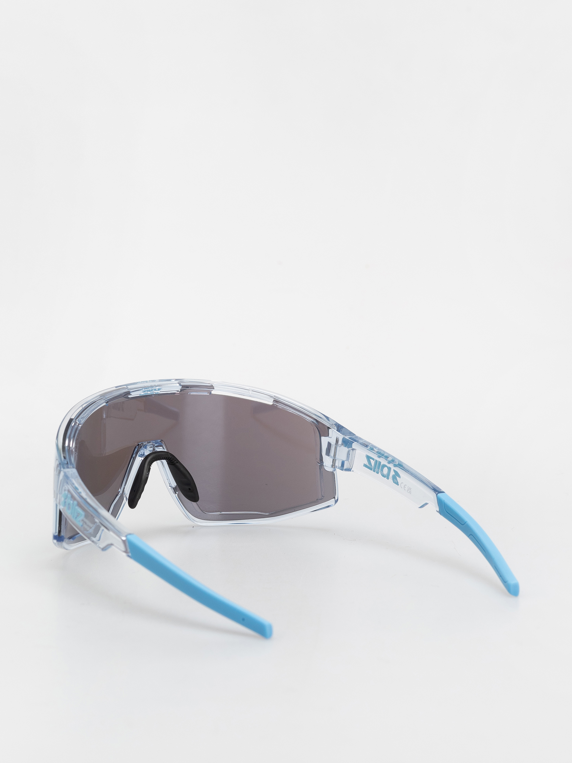 Bliz Fusion Sunglasses (transparent blue/smoke w ice blue multi)