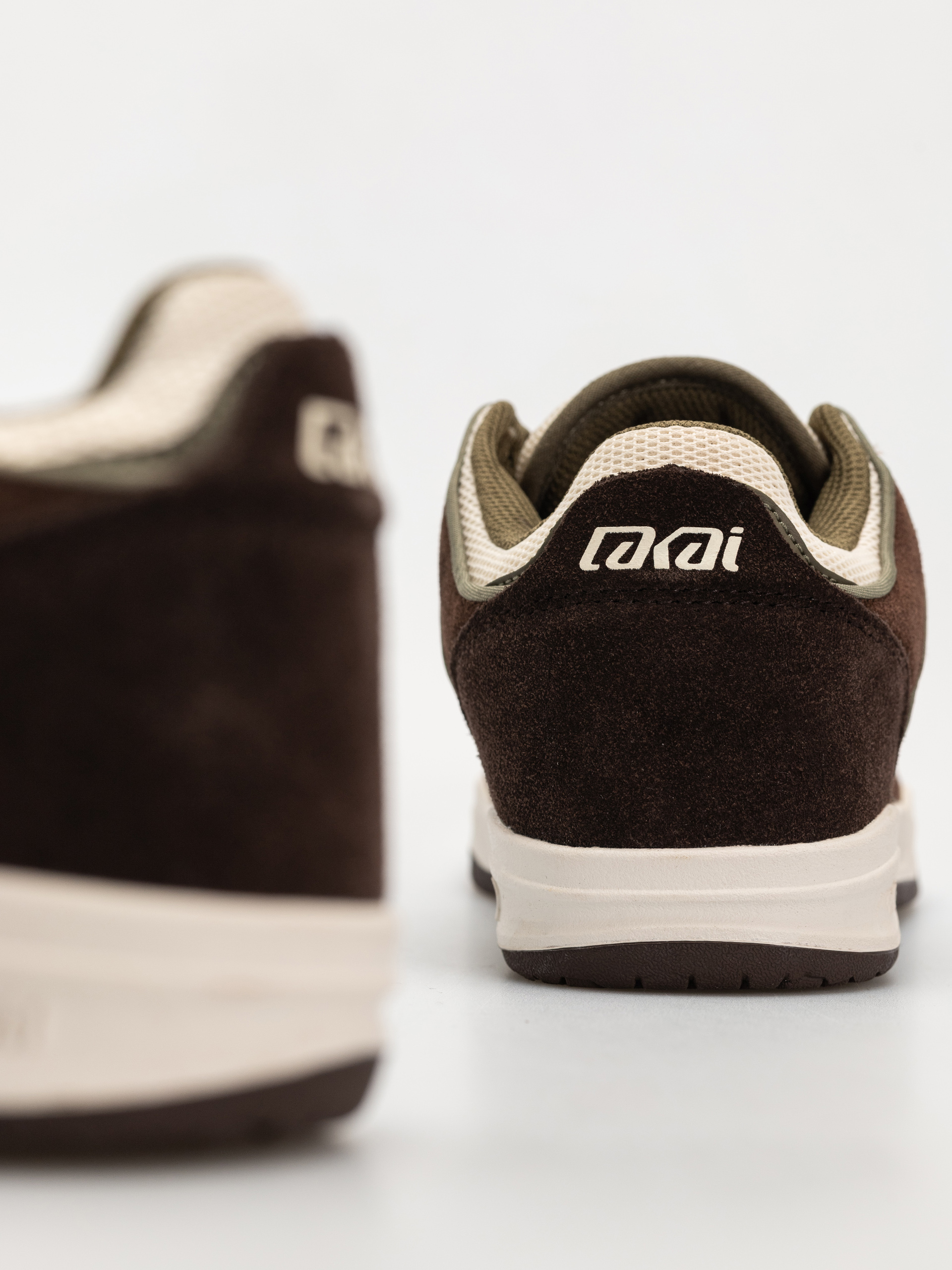 Lakai Telford Low Shoes (chestnut suede birch brown)