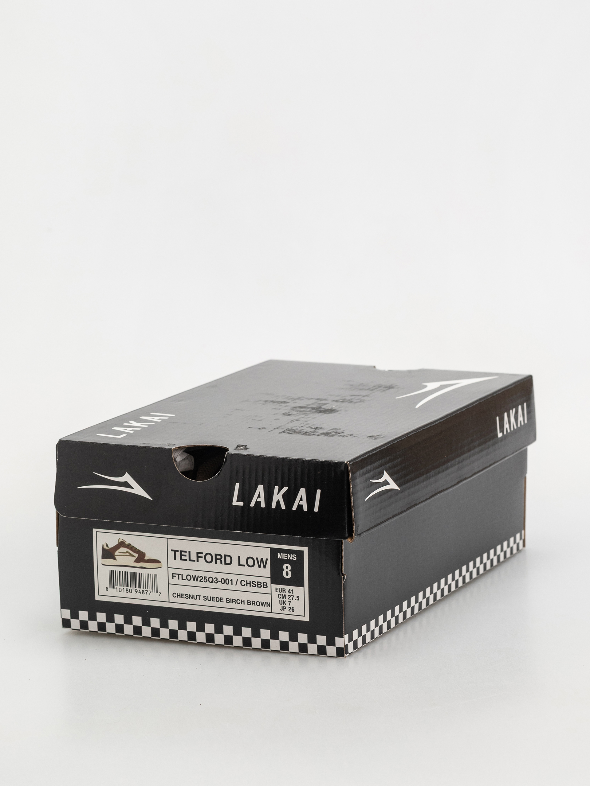 Lakai Telford Low Shoes (chestnut suede birch brown)