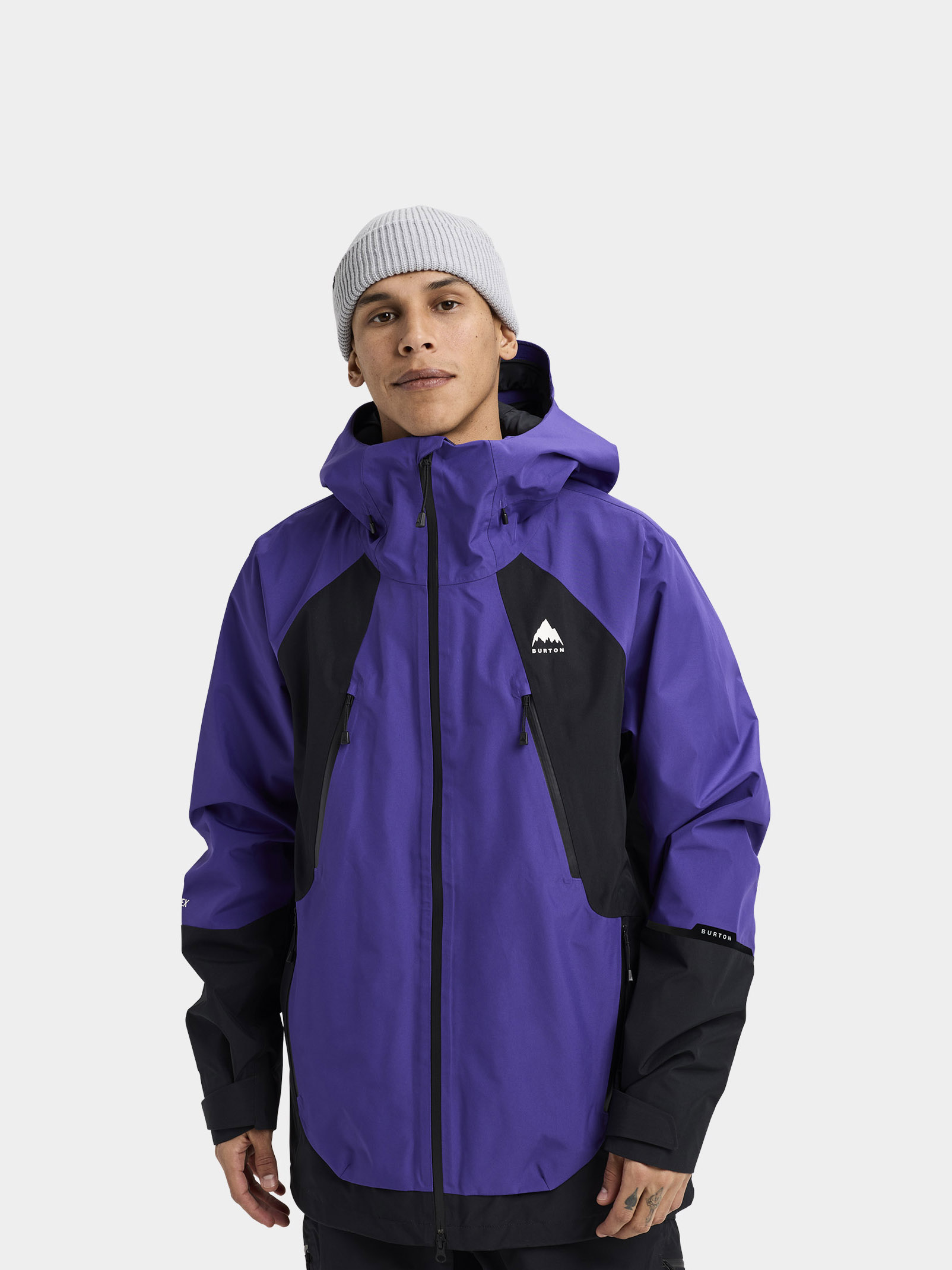 Burton Snowboard jacket Reserve Gore Tex 2L - black, violet (prism 