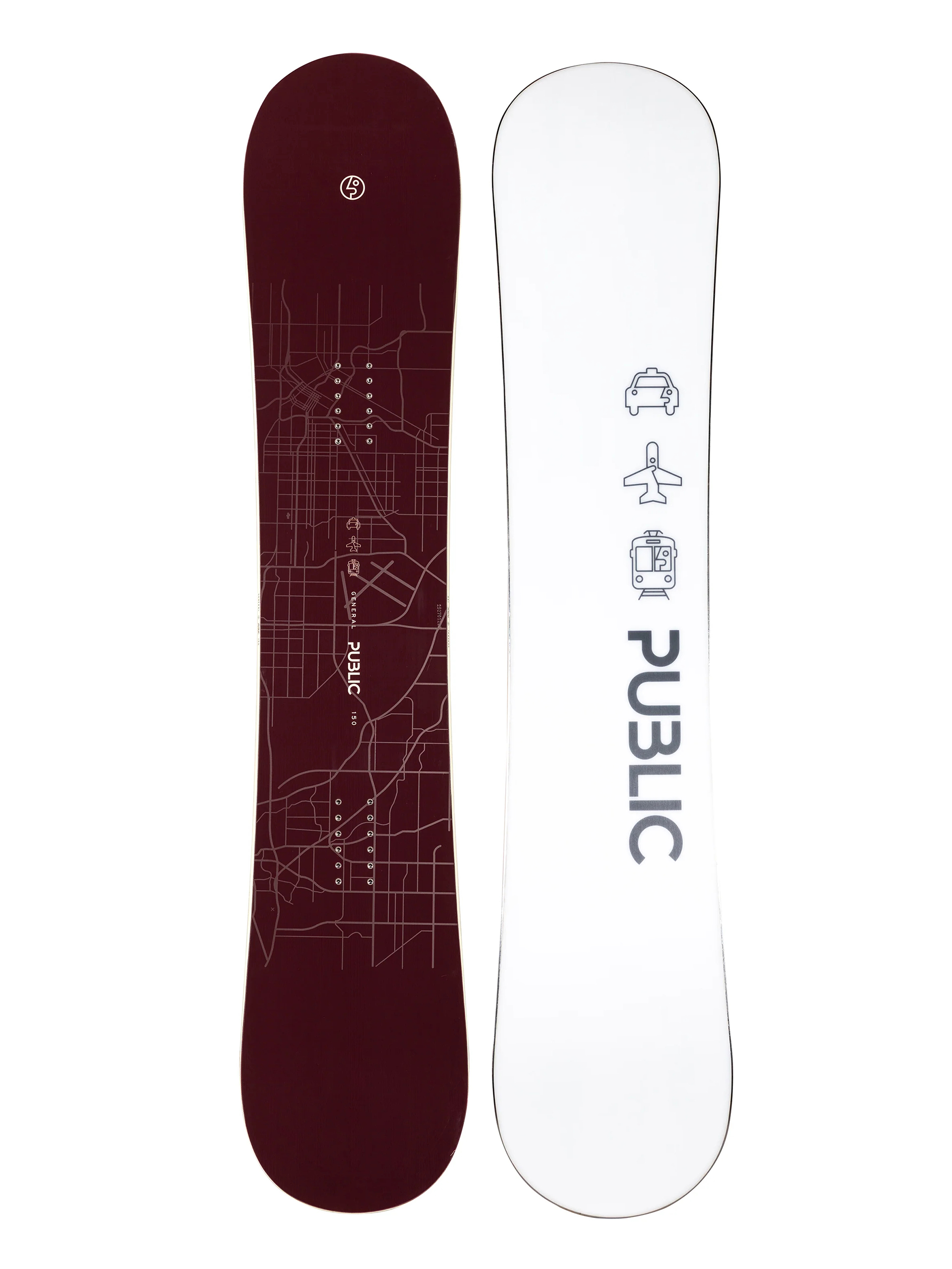 Public Snowboard General (colour 1/white)