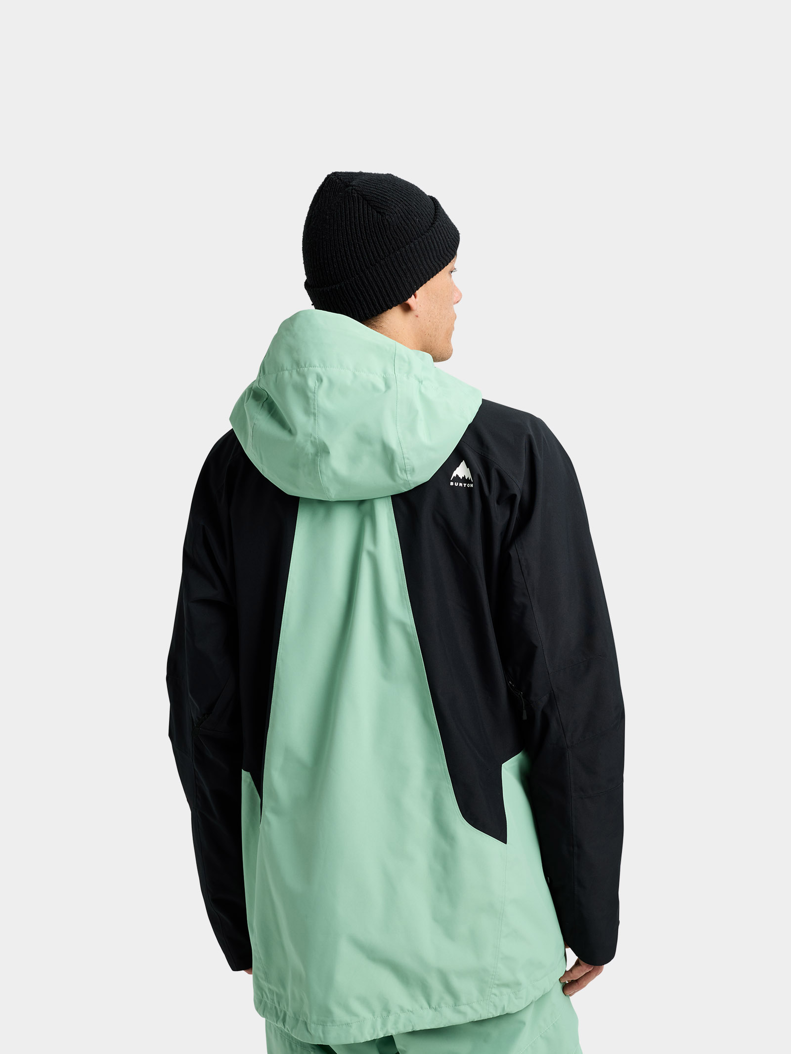 Mens Burton Snowboard jacket Reserve 2L (soft sage / true black)