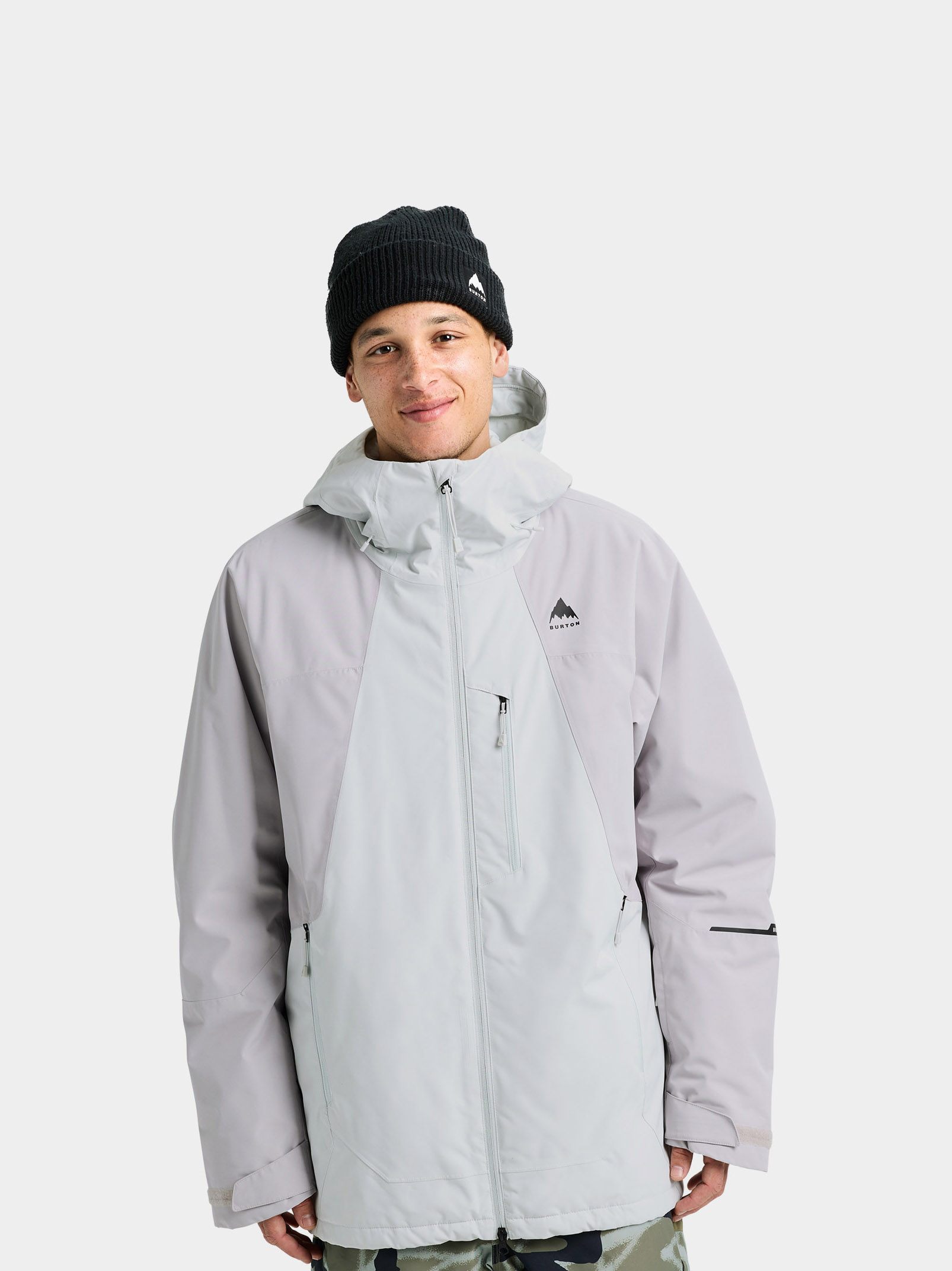 Burton Snowboard jacket Reserve 2L Insulated (gray cloud/washed lavender)