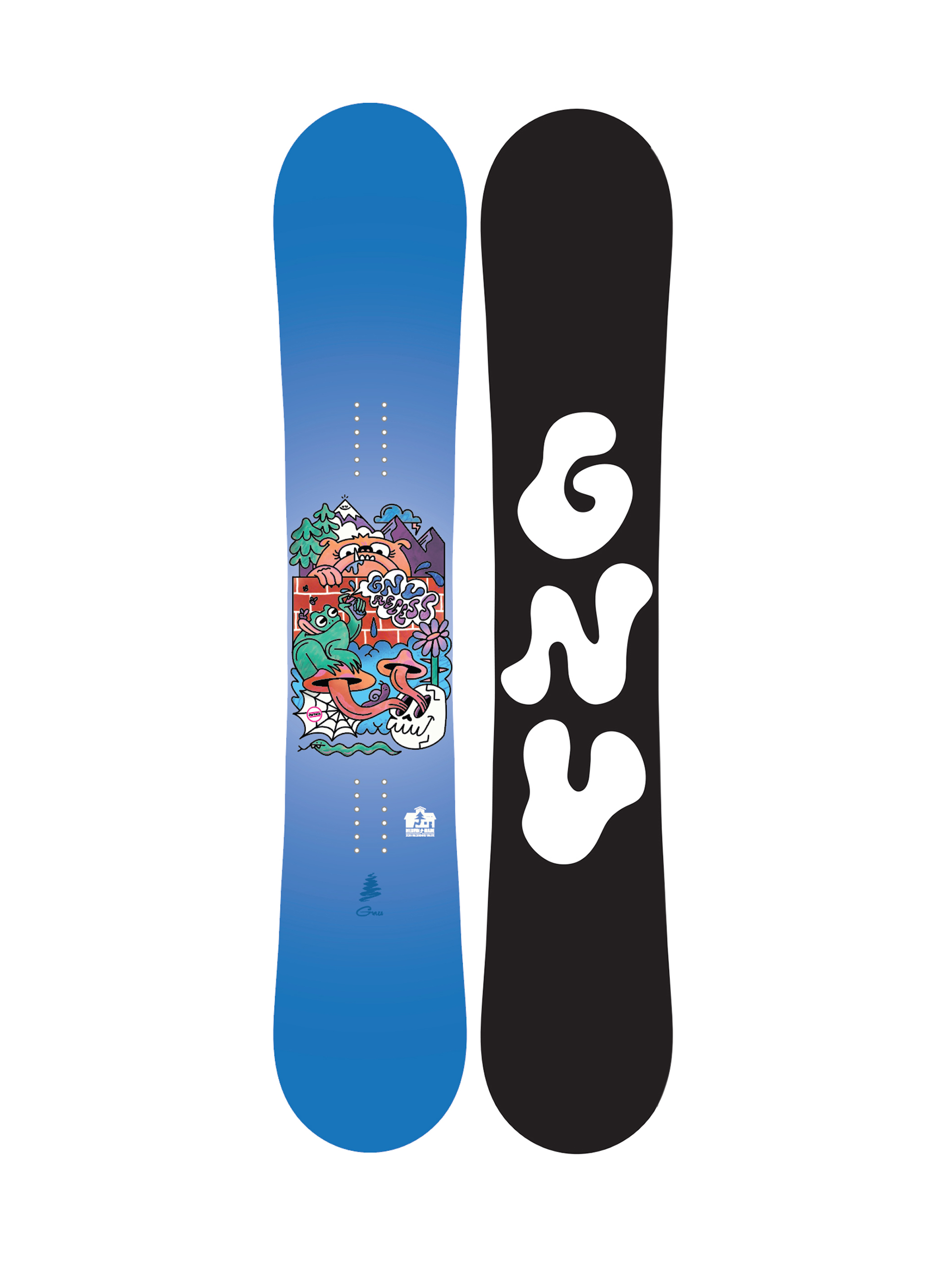 Gnu Snowboard Recess Package Mini JR
