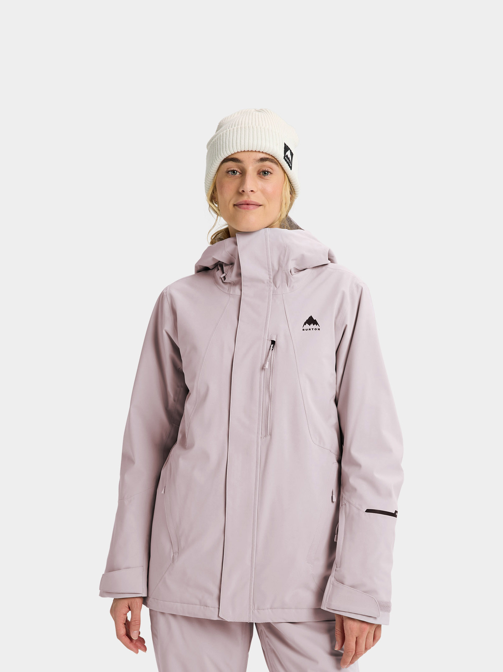 Womens Burton Snowboard jacket Reserve 2L Ins Stretch (washed lavendar)