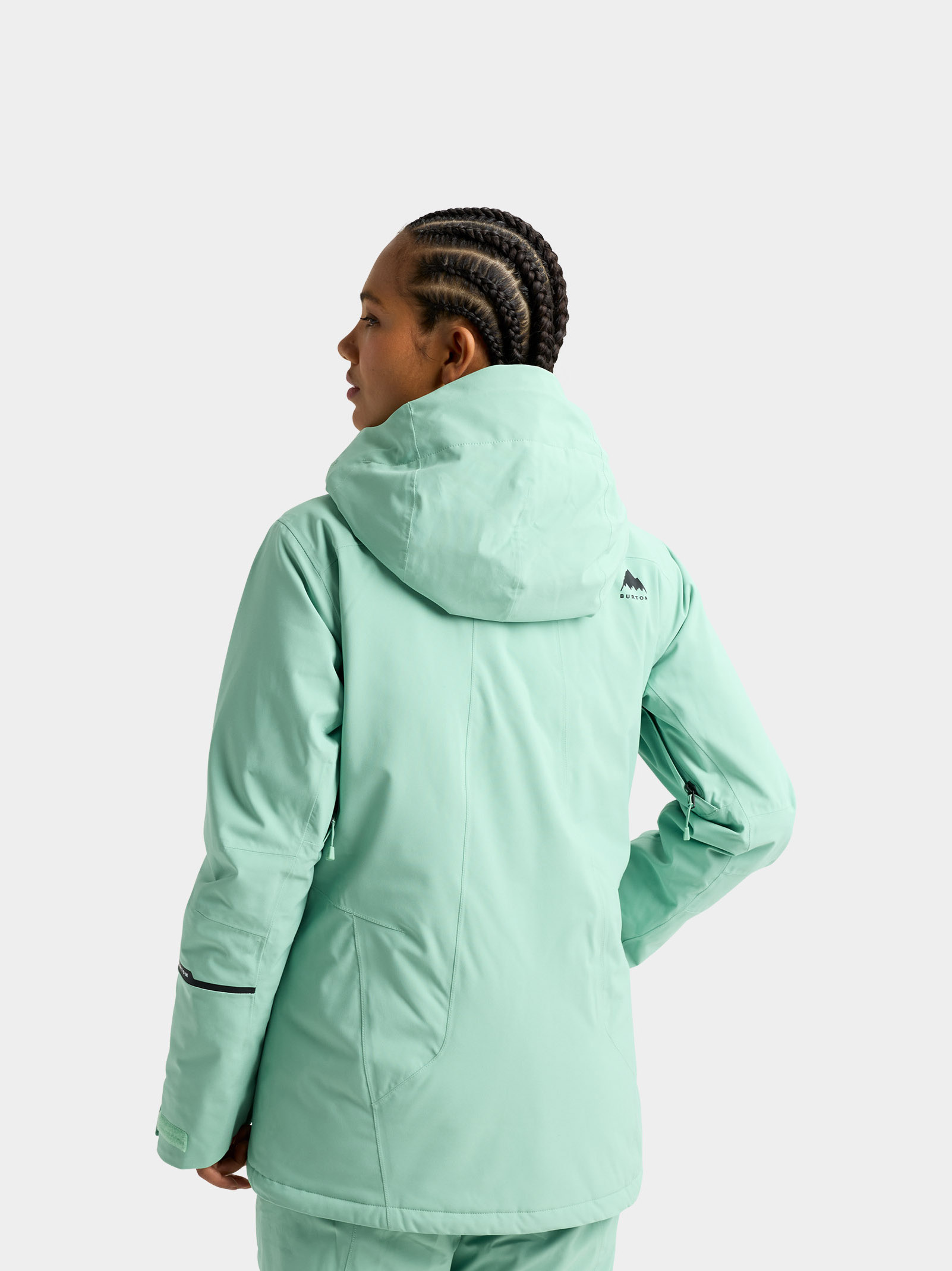 Womens Burton Snowboard jacket Reserve 2L Ins Stretch (soft sage)