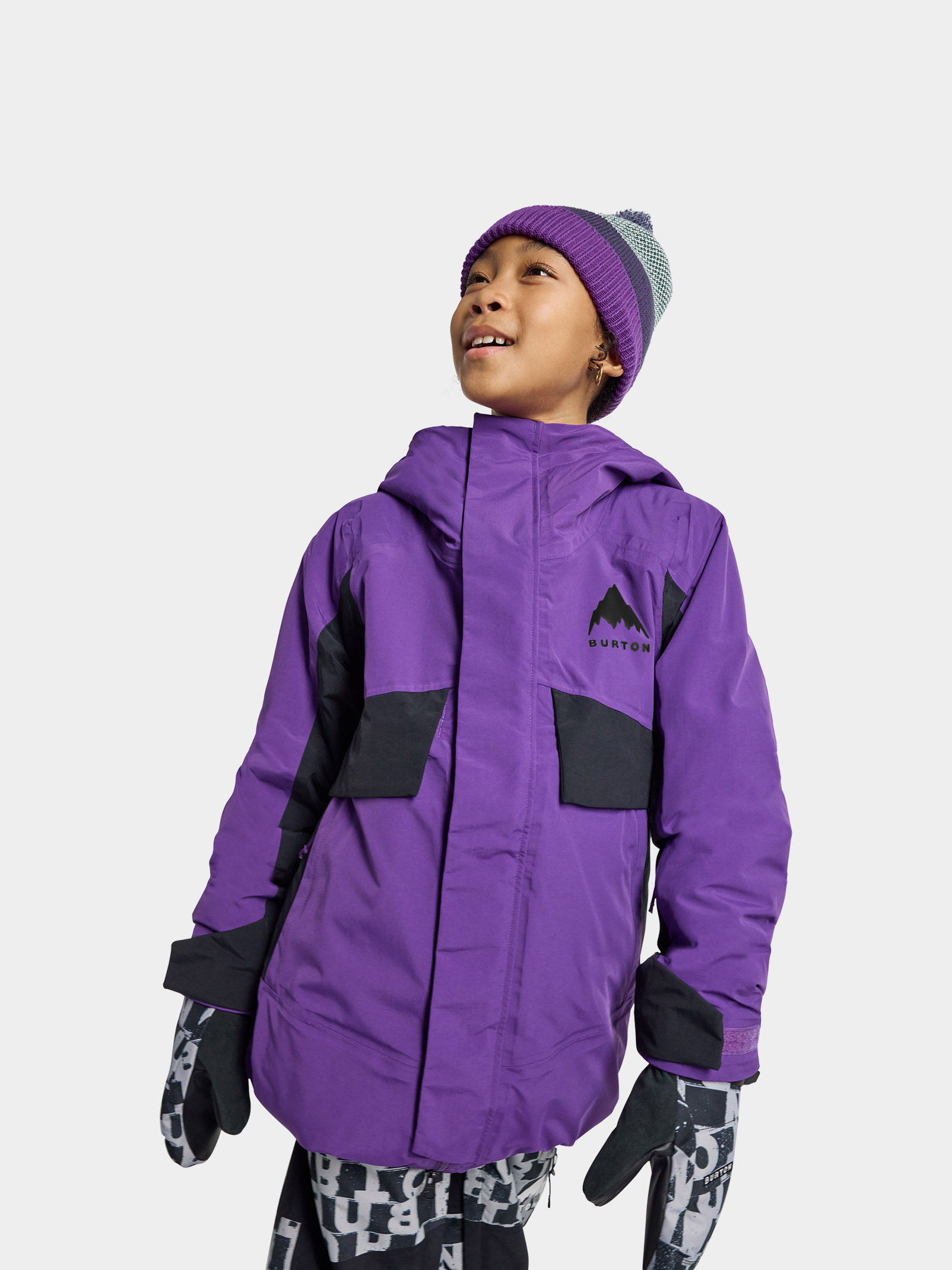 Burton Snowboard jacket Ascutney 2L JR violet (imperial purple