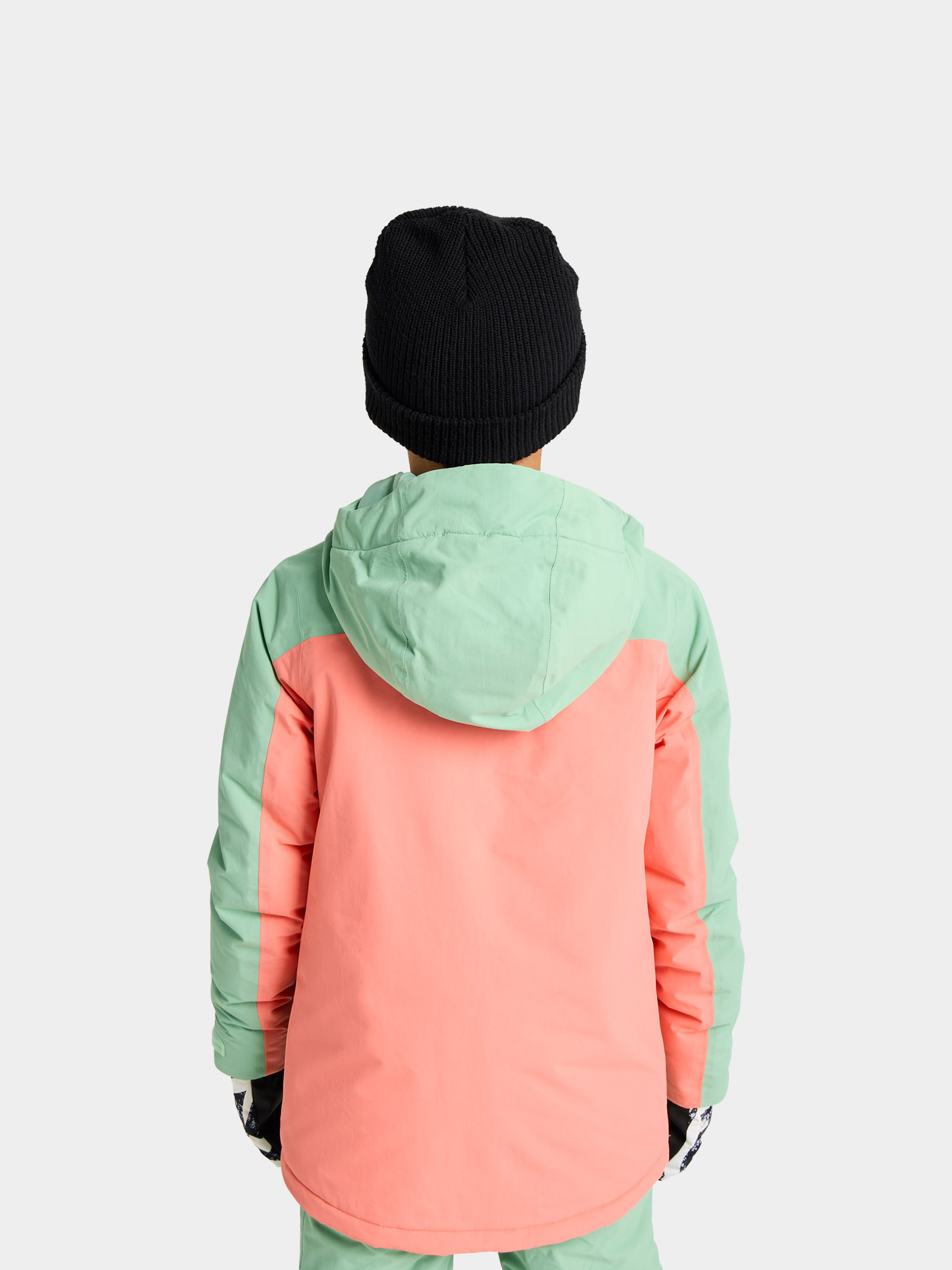 Burton Snowboard jacket Ascutney 2L JR - green, orange (soft sage