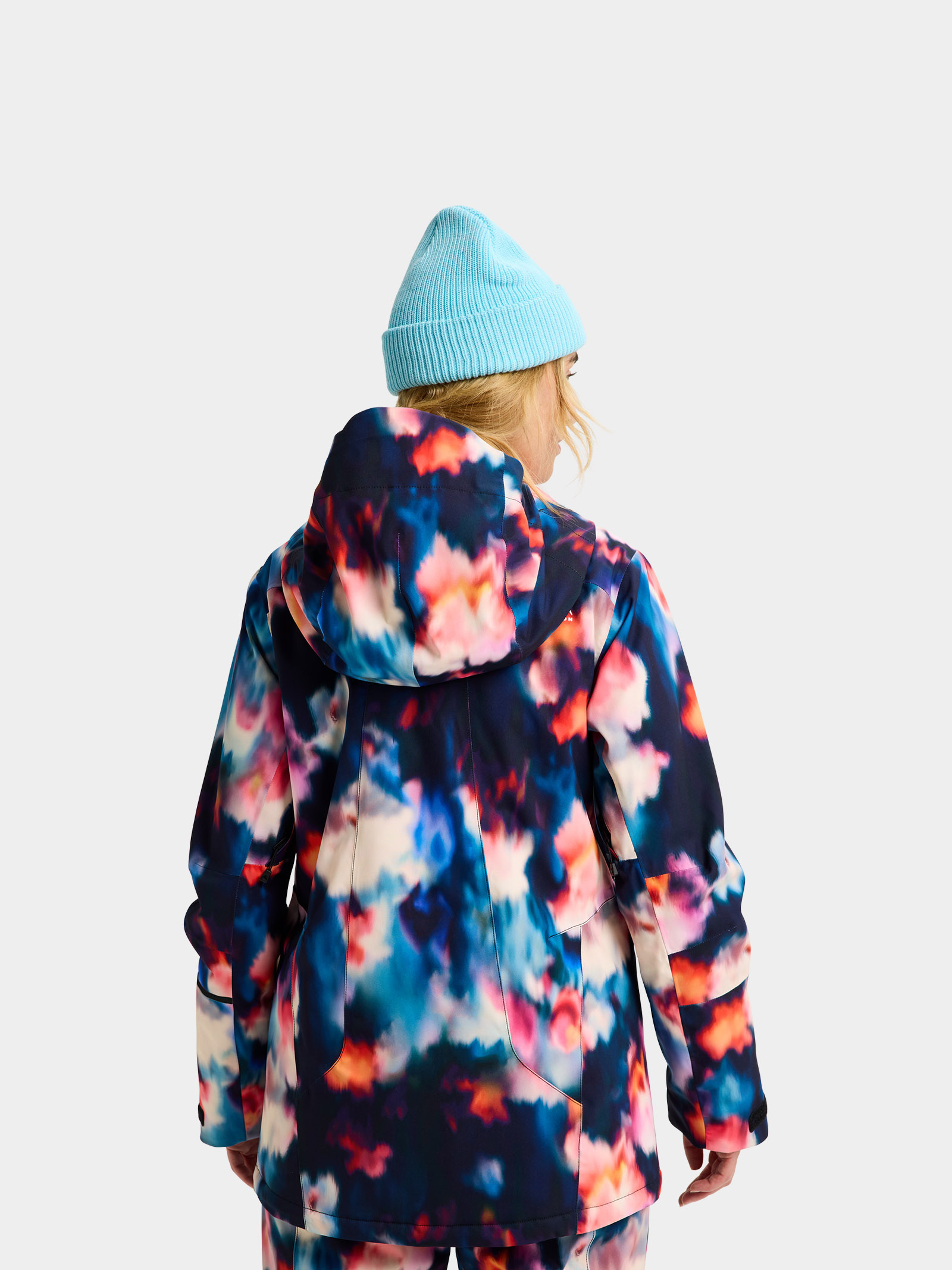 Womens Burton Snowboard jacket Reserve 2L Ins Stretch (floral blur)