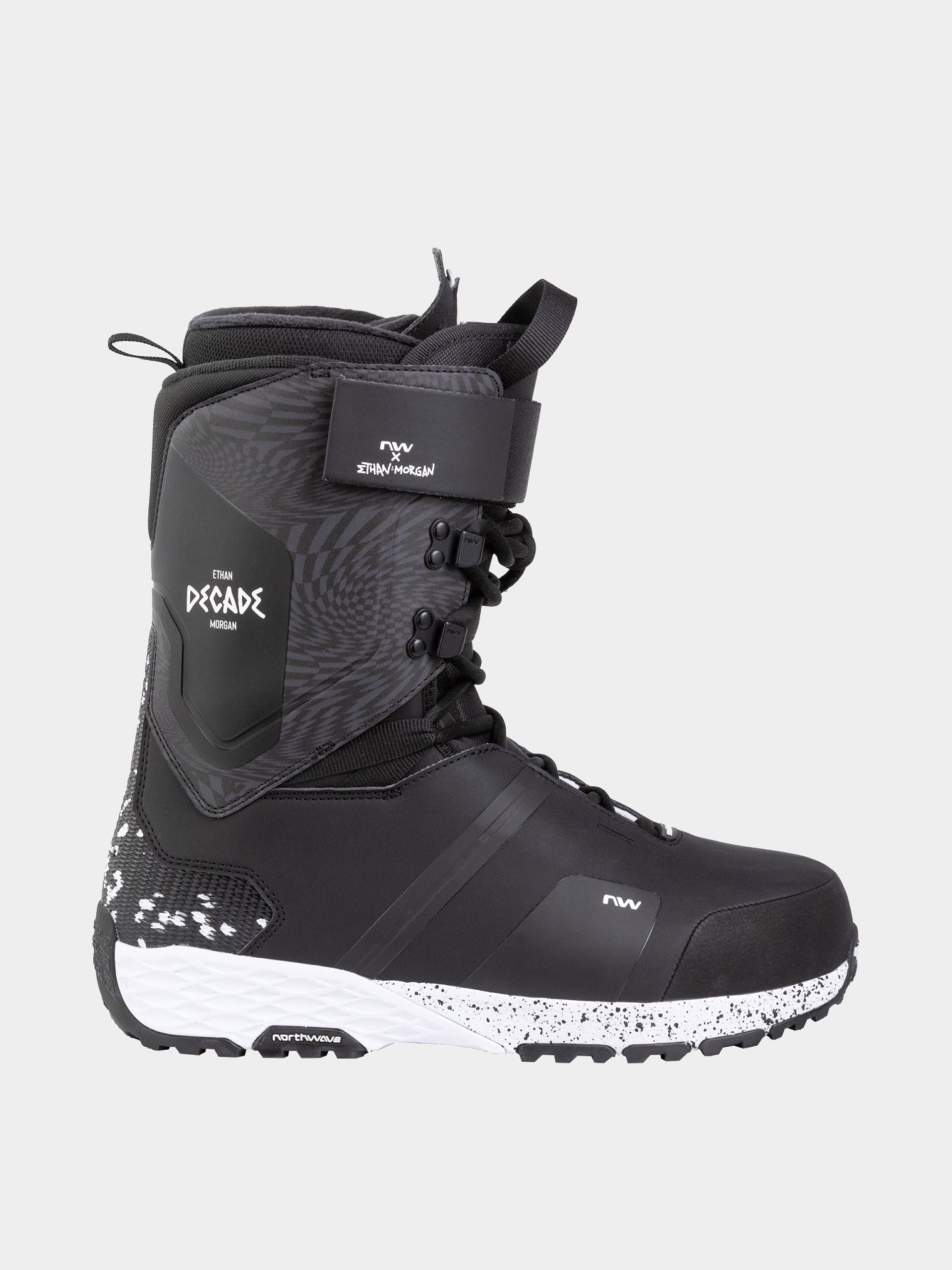 スノーボード northwave decade 23-24 Northwave Snowboard boots Decade Pro - black (black/white)