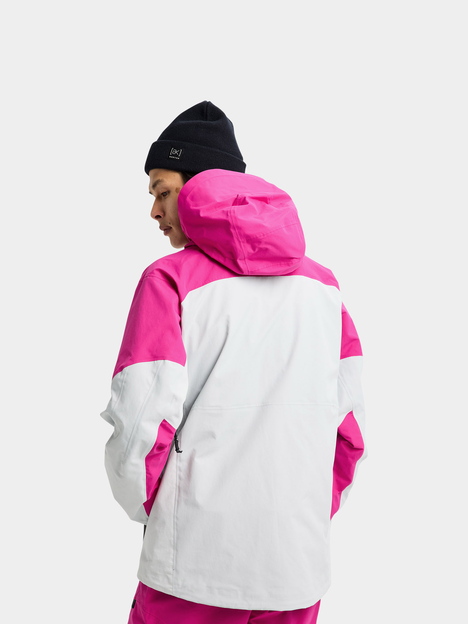 Herren Burton Snowboard Jacke Ak Gore Tex Cyclic 2L (very berry/gray cloud)