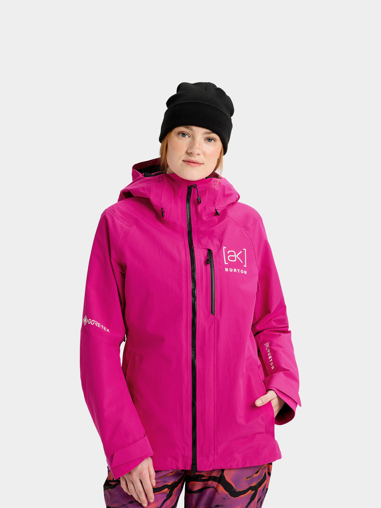 Burton Snowboard Jacke Ak Gore Tex Cyclic 2L - Pink (very berry)
