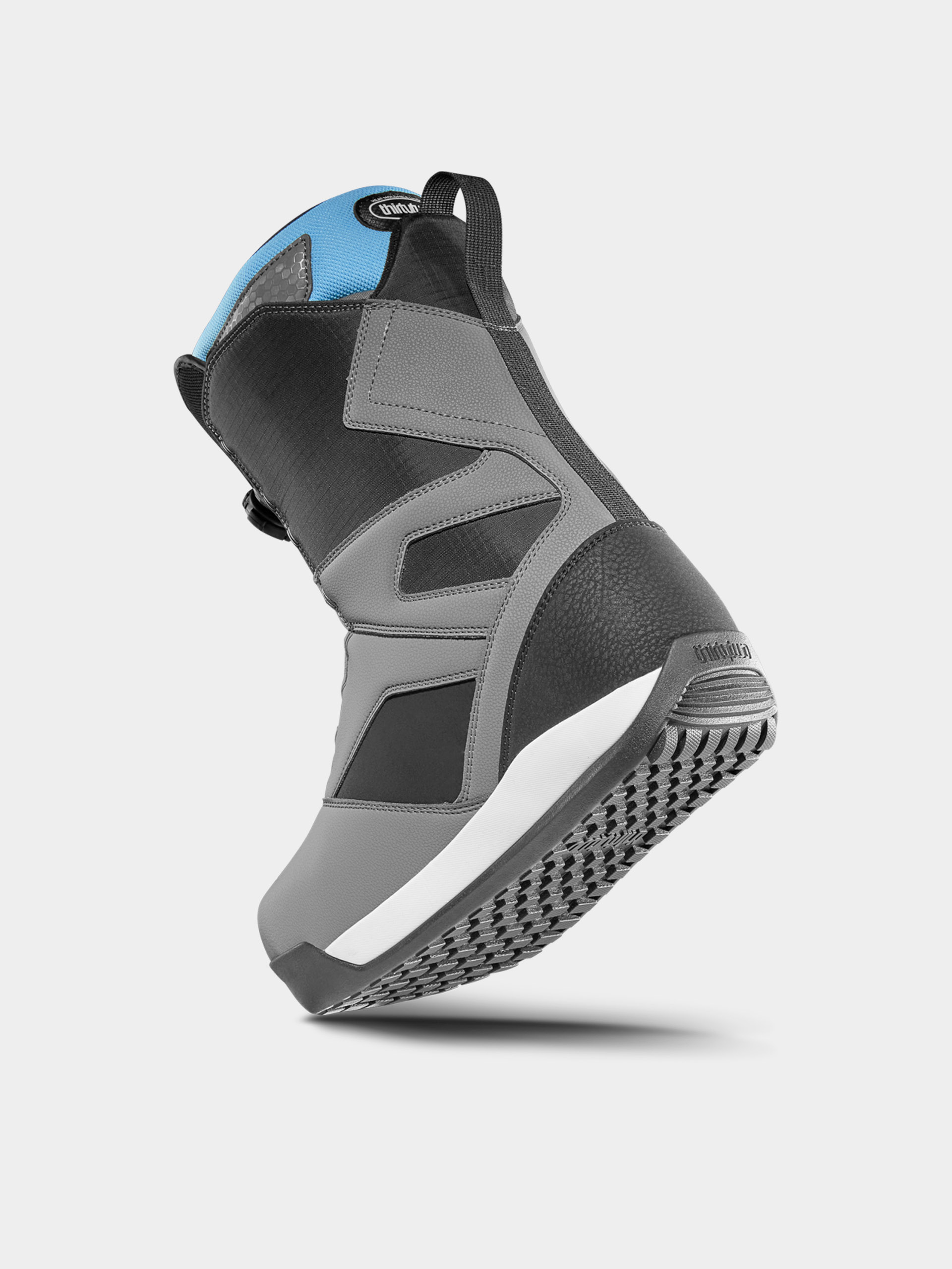 Mens ThirtyTwo Snowboard boots Stw Double Boa Bomb Hole (gray/black)