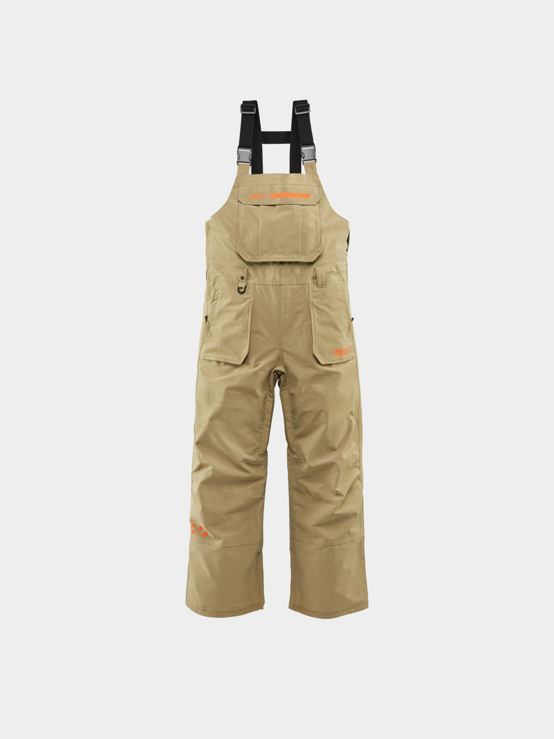Mens ThirtyTwo Snowboard pants Basement Bib (khaki)
