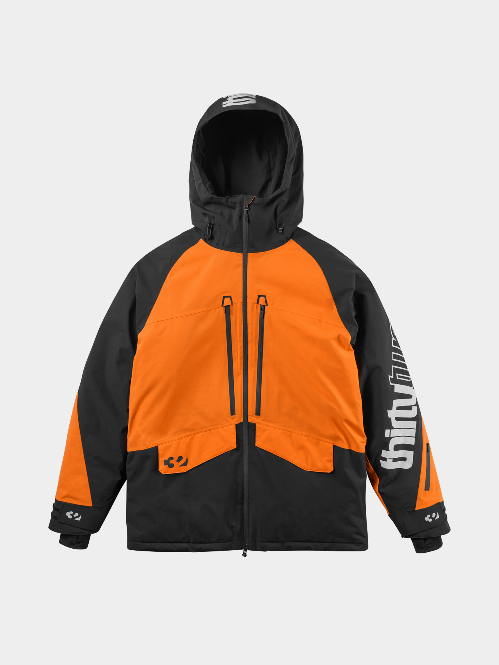 新作　THIRTYTWO LASHED JACKET 25-26 XL ThirtyTwo Lashed Insulated Snowboard jacket - black (black/tan)