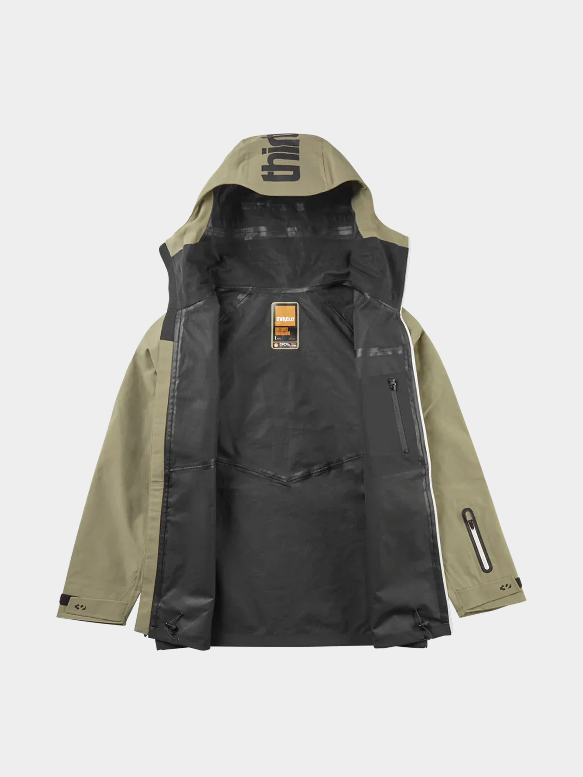 Mens ThirtyTwo Grasser Snowboard jacket (khaki)