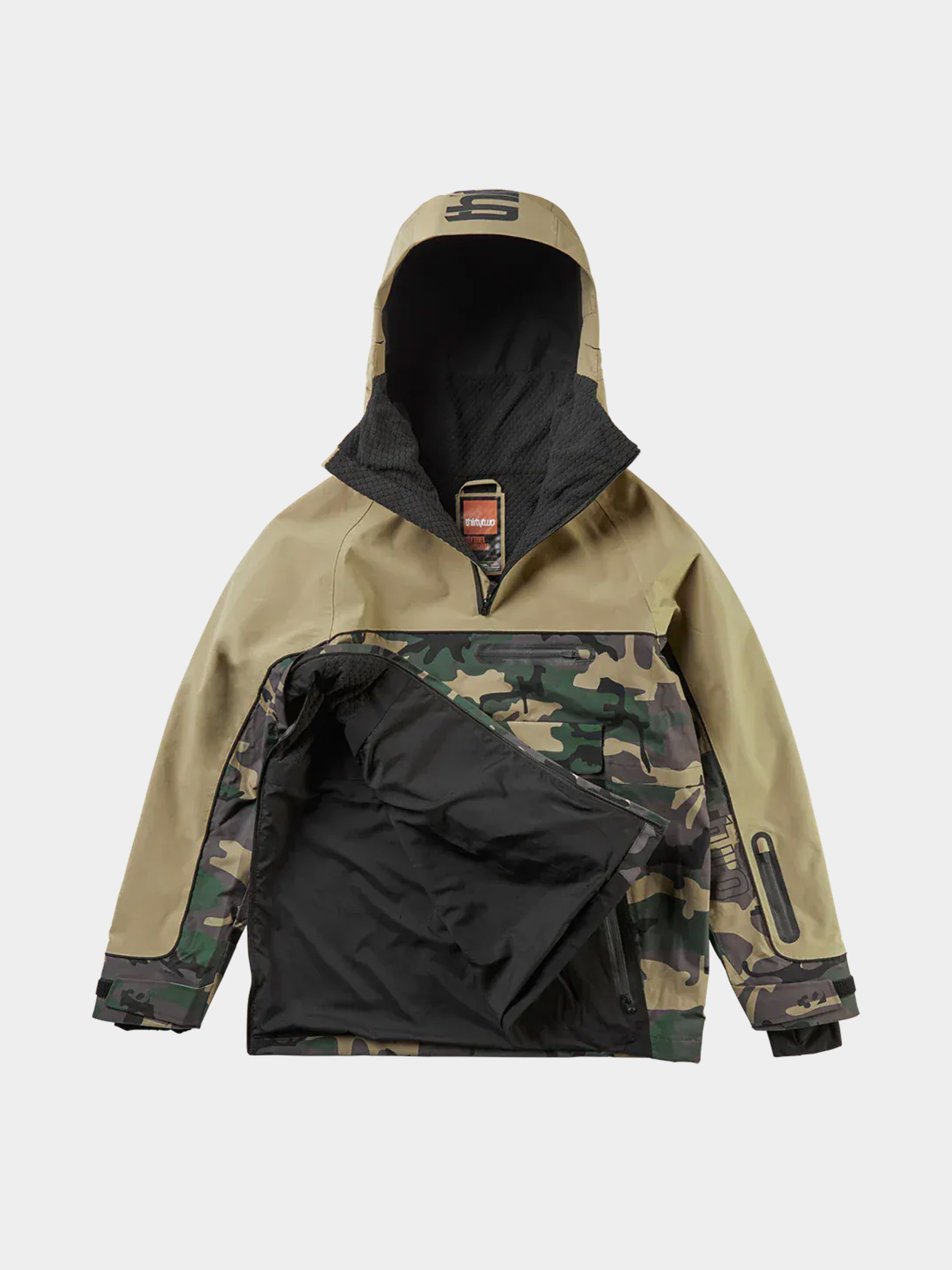Mens ThirtyTwo Snowboard jacket Light Anorak (camo)