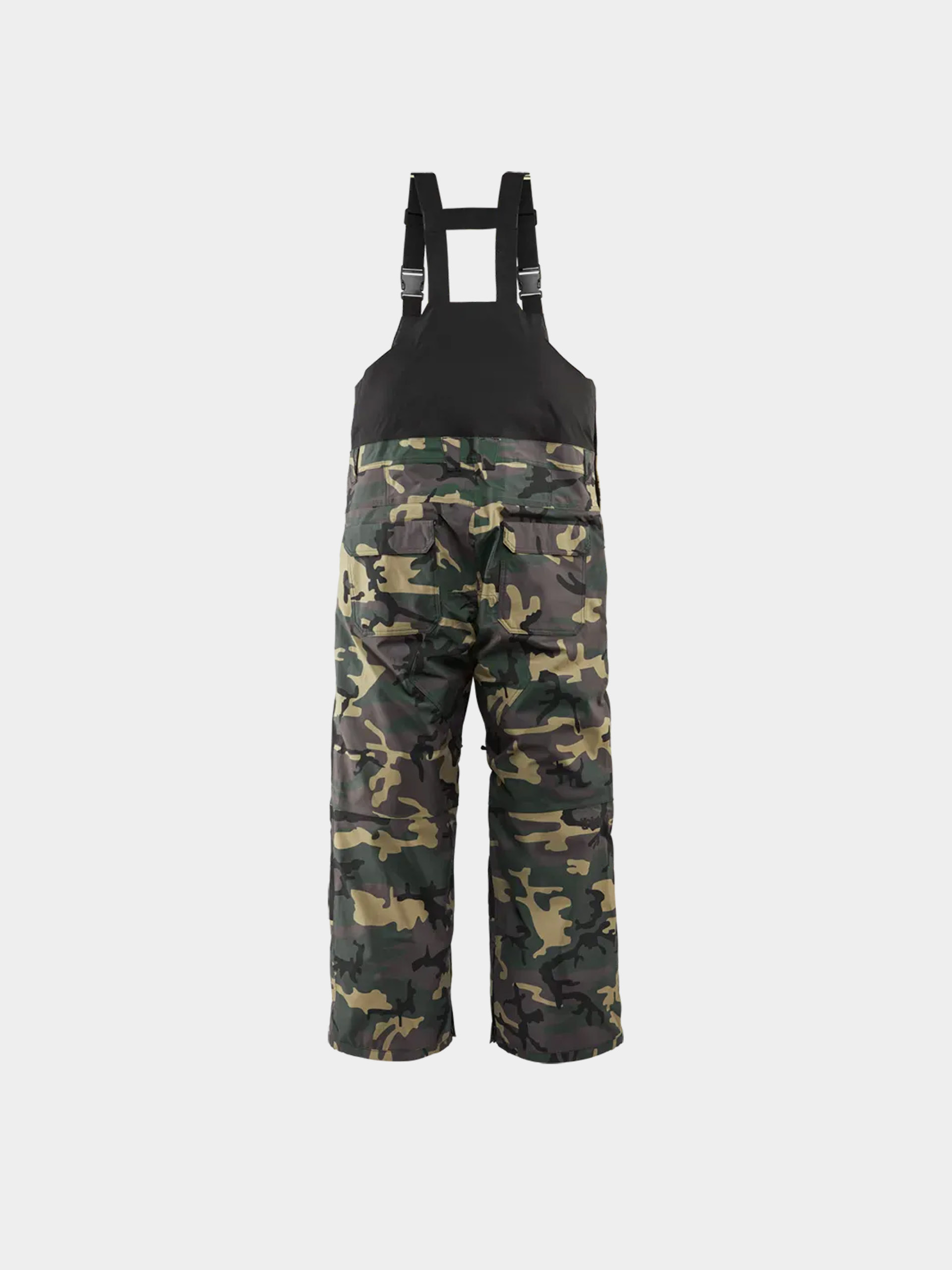 Mens ThirtyTwo Snowboard pants Basement Bib (camo)