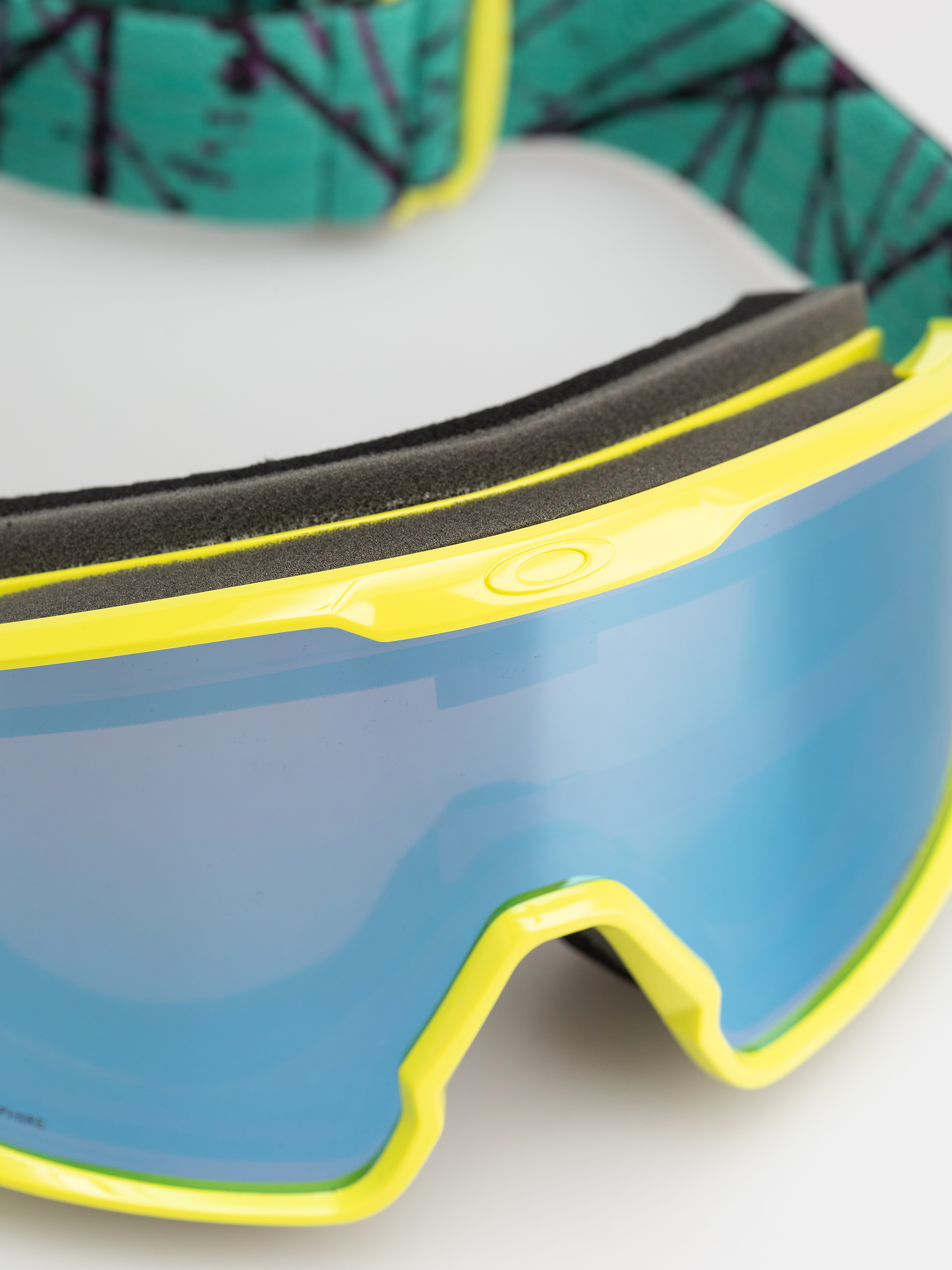 Oakley Line Miner M Goggles - yellow (jaxson blue/prizm snow