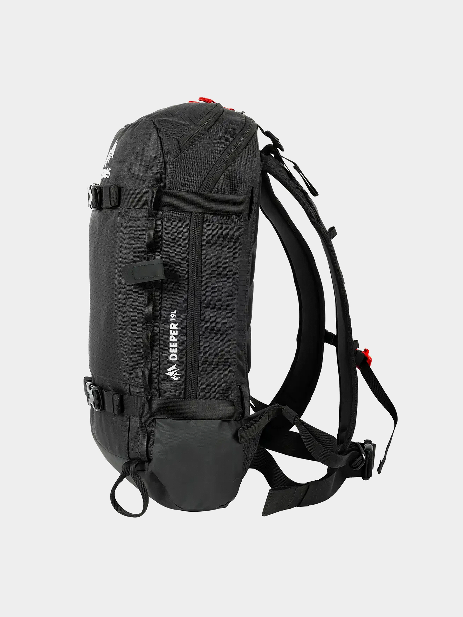 Jones Snowboards Backpack Deeper 19L (stealth black)