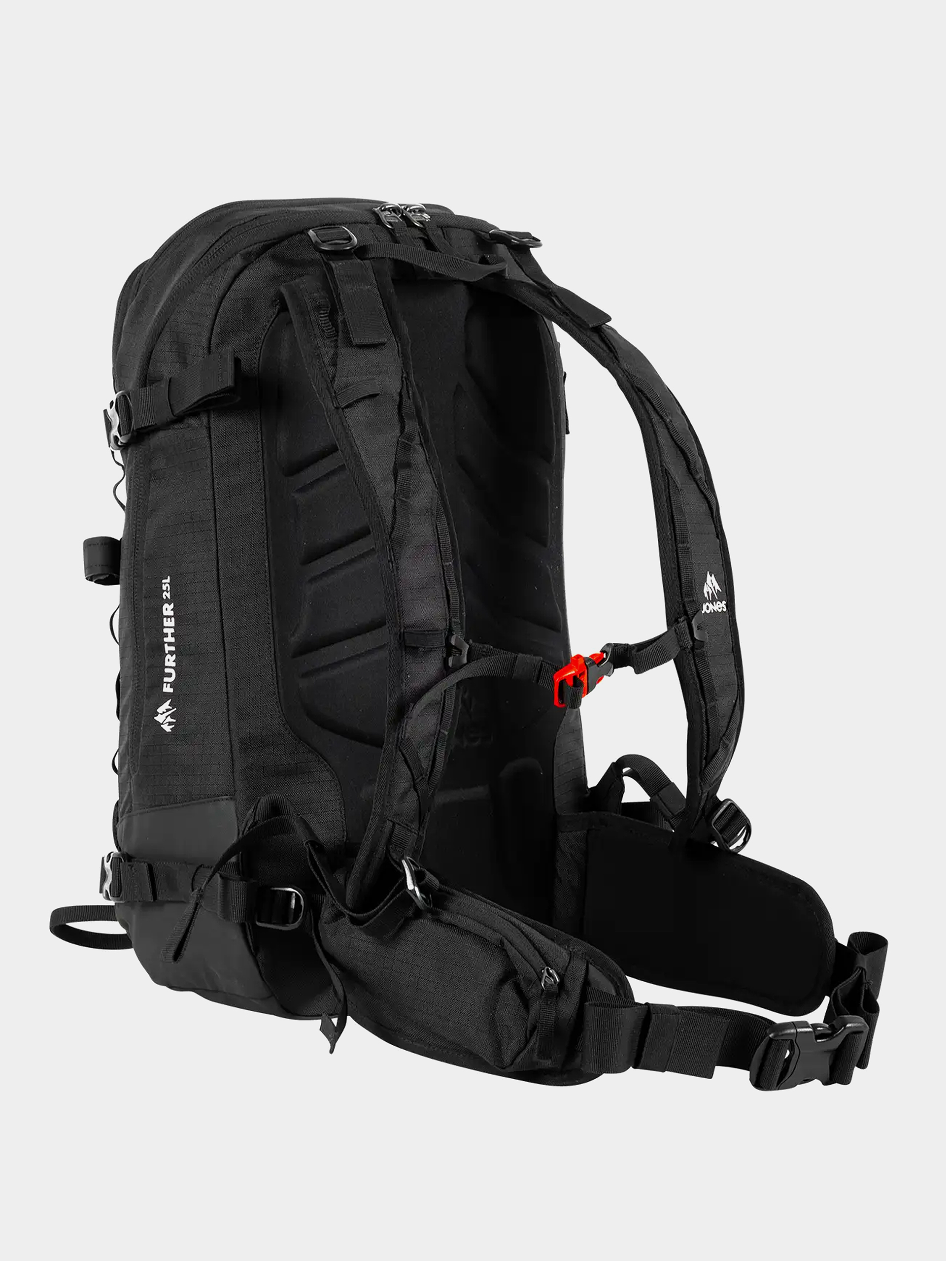 Jones Snowboards Rucksack Further 25L (stealth black)