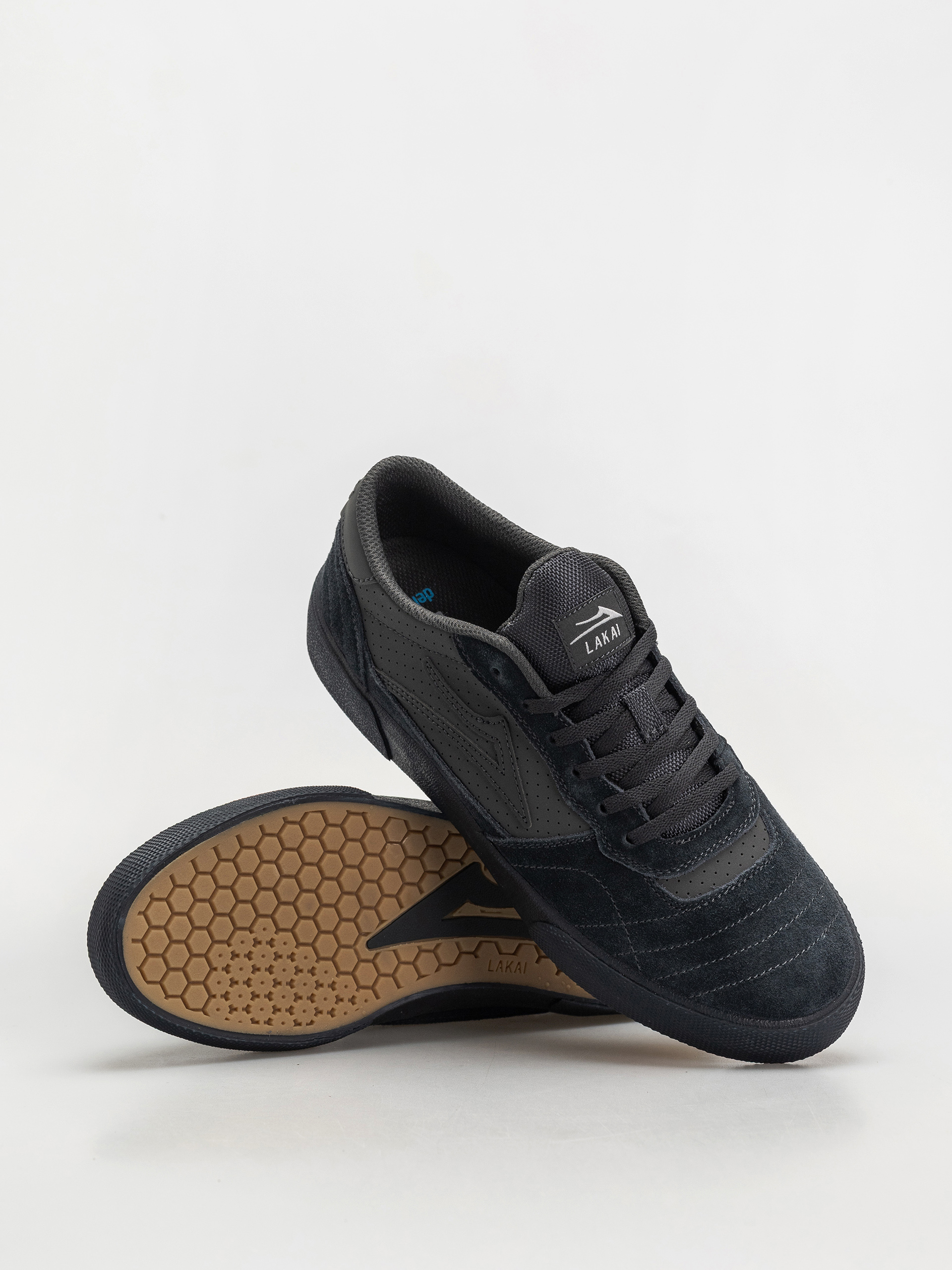 Lakai Shoes Cambridge - black (charcoal suede)