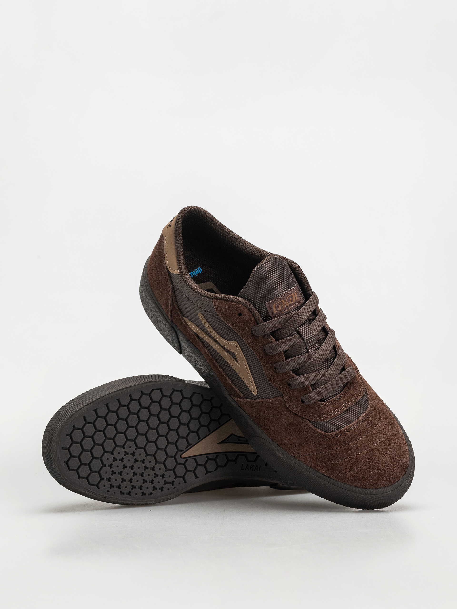 Lakai Shoes Cambridge (chestnut suede monochrome)