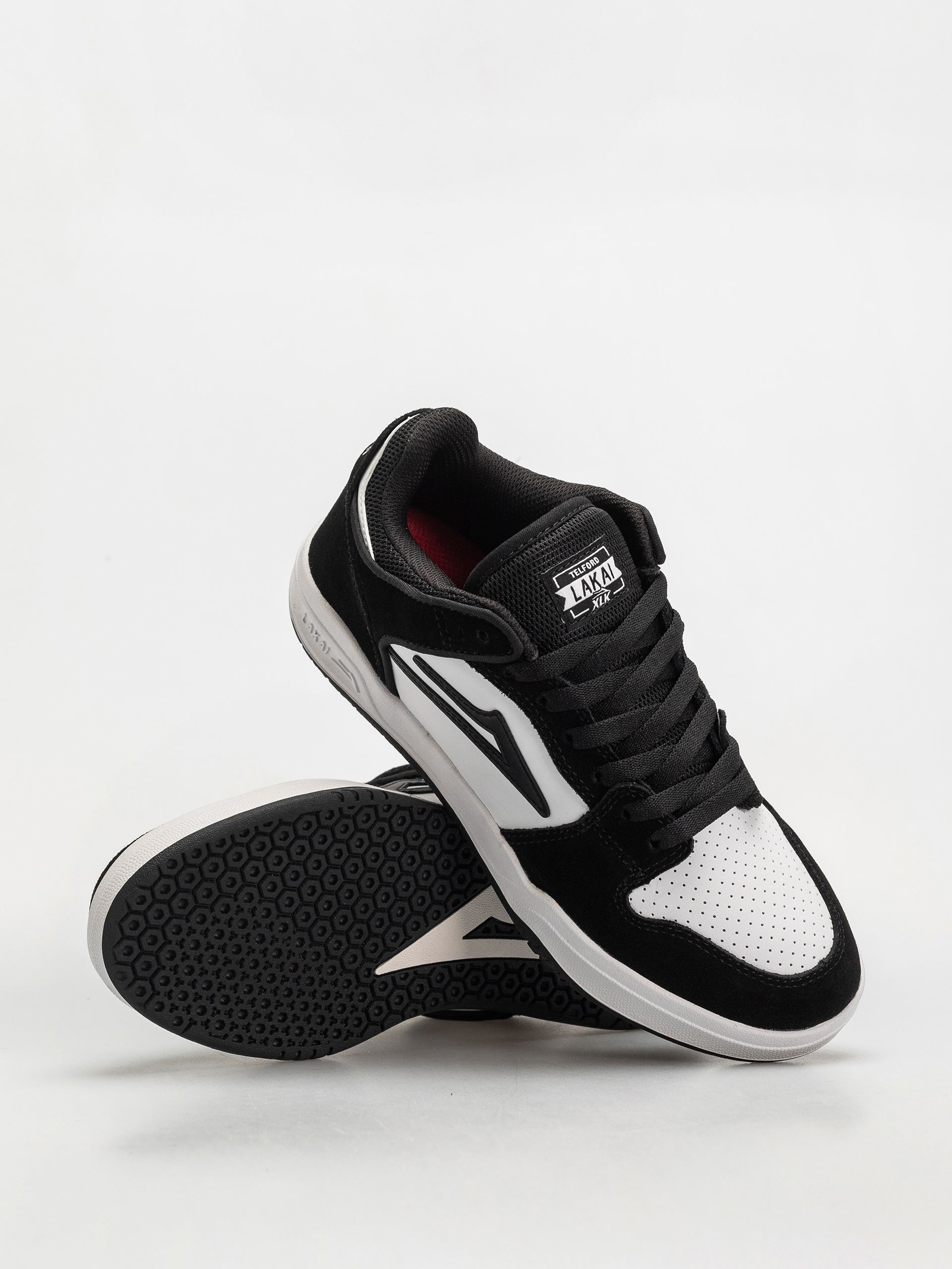 Lakai Schuhe Telford Low (black/white leather)
