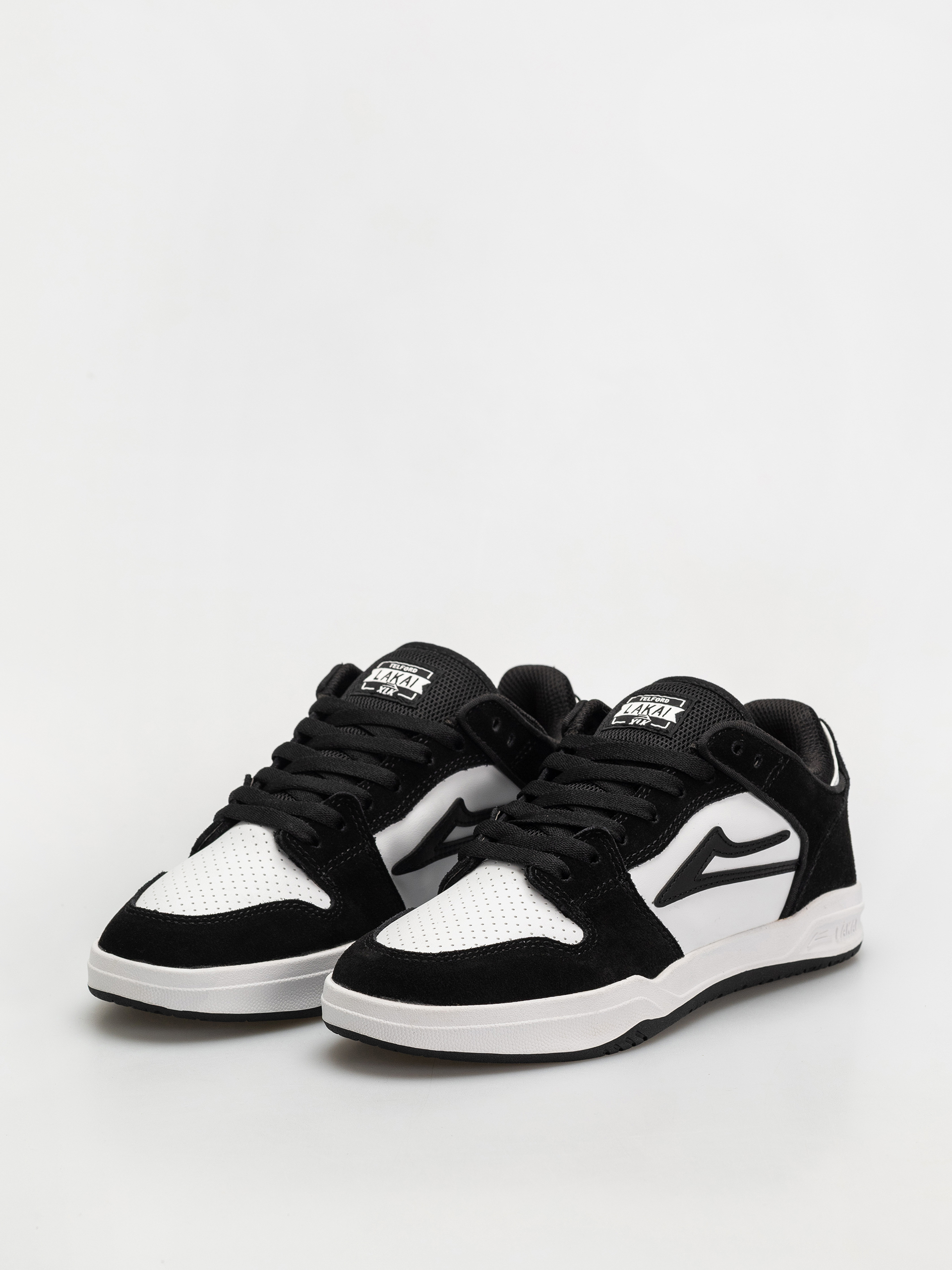 Lakai Shoes Telford Low (black/white leather)