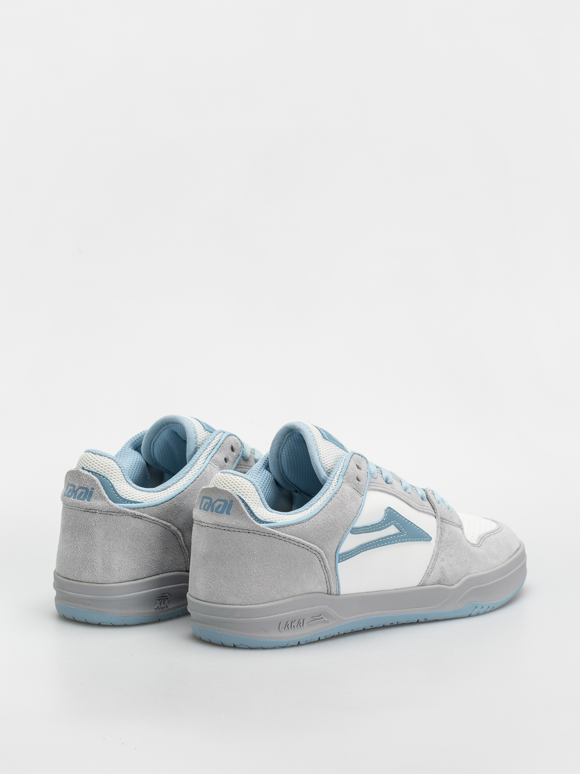Lakai Schuhe Telford Low (grey suede desaturated blue)