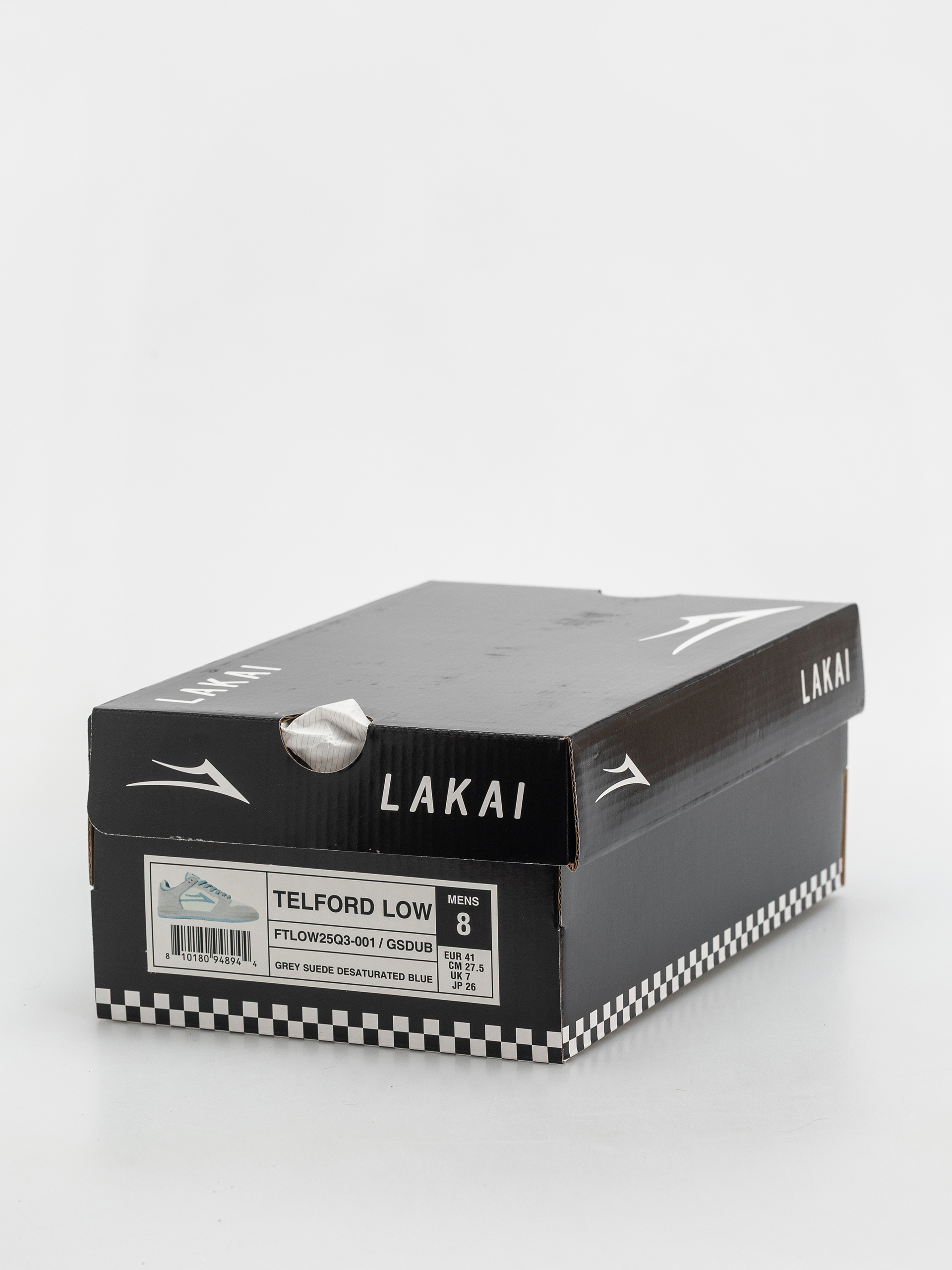 Lakai Schuhe Telford Low (grey suede desaturated blue)