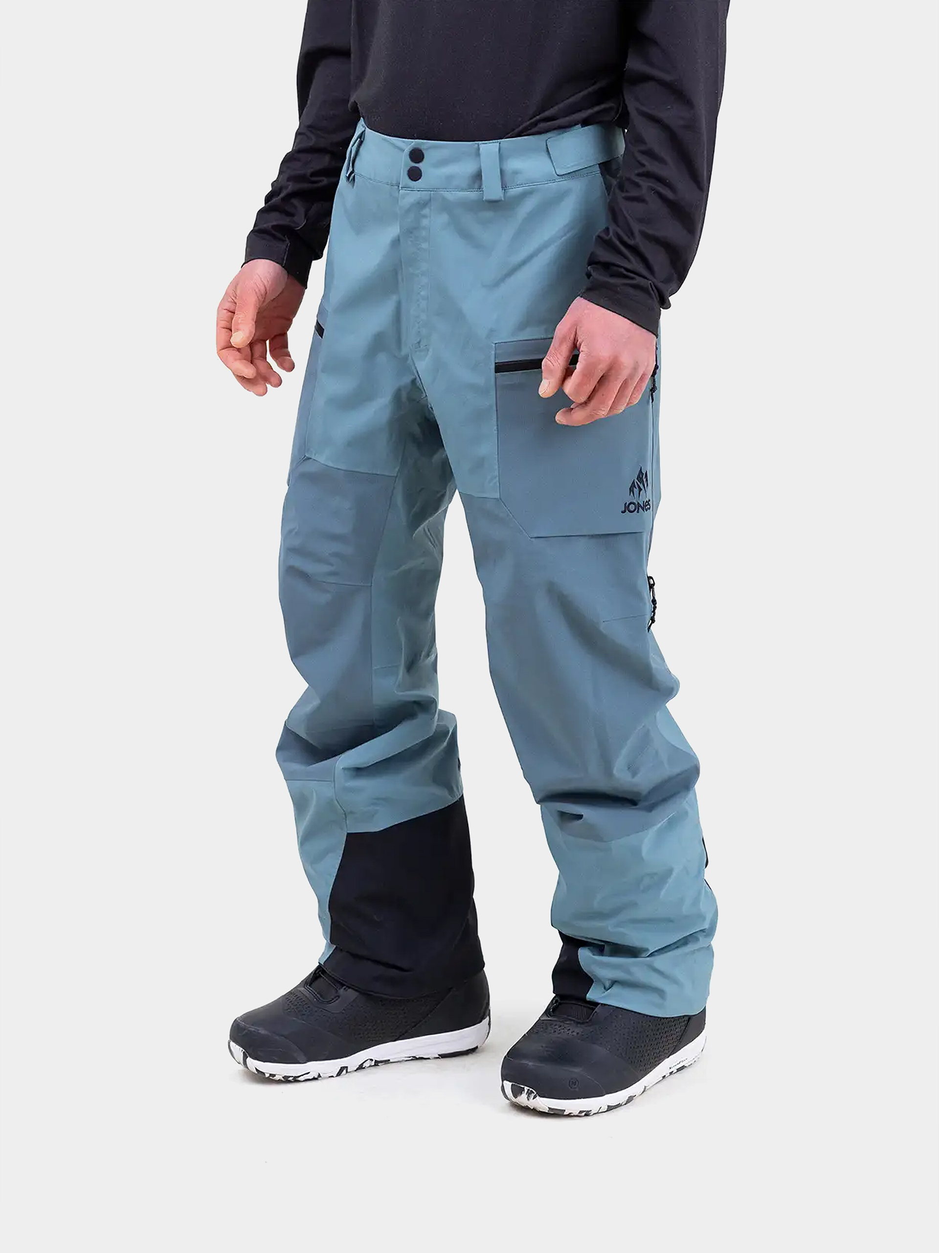 Herren Jones Snowboards Mtn Surf Rec Snowboard hose (atlantic blue)
