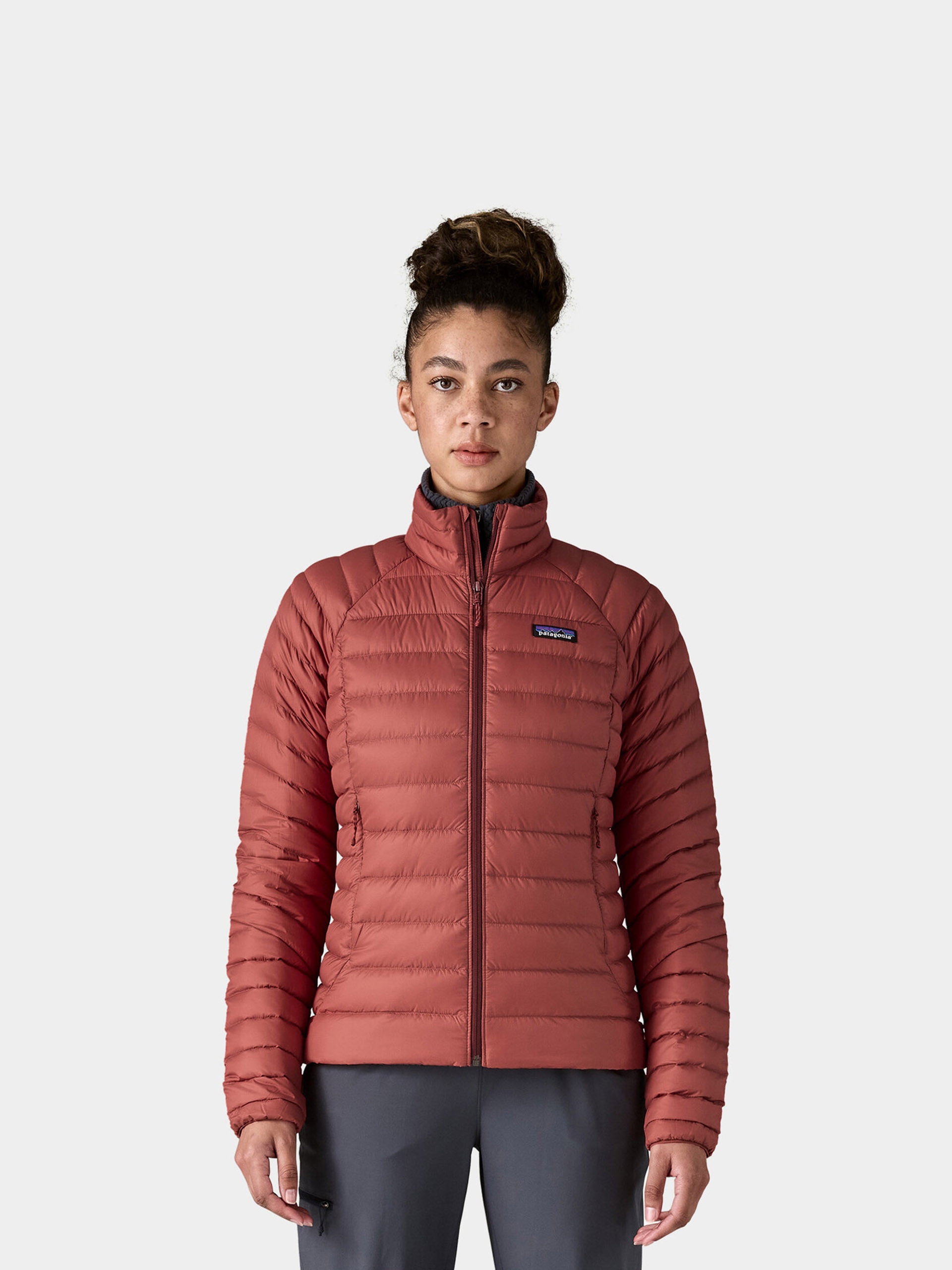 Patagonia Jacket Down Sweater Wmn - pink (dulse mauve)