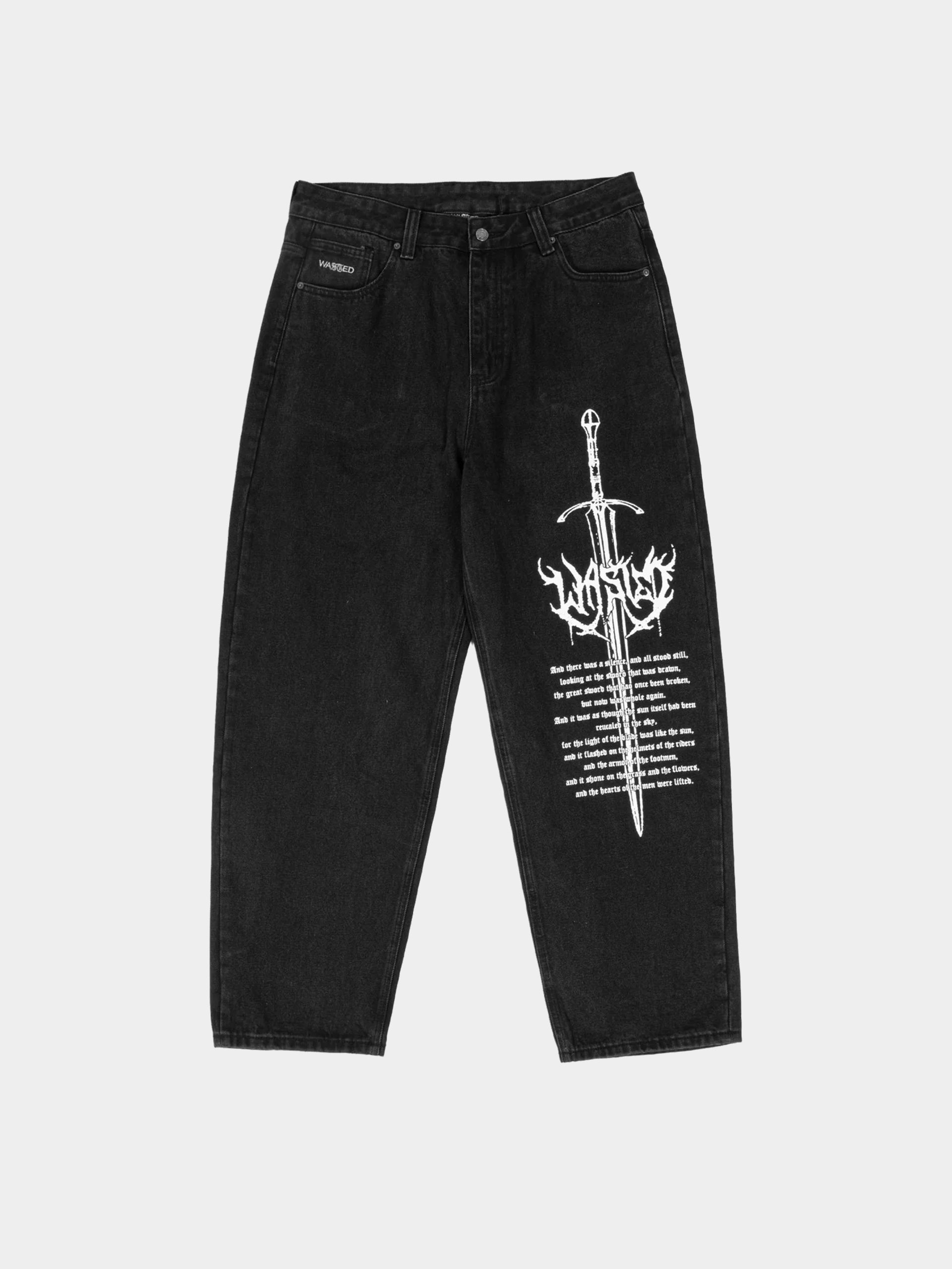 Wasted Paris Hose Sword Casper (faded black)