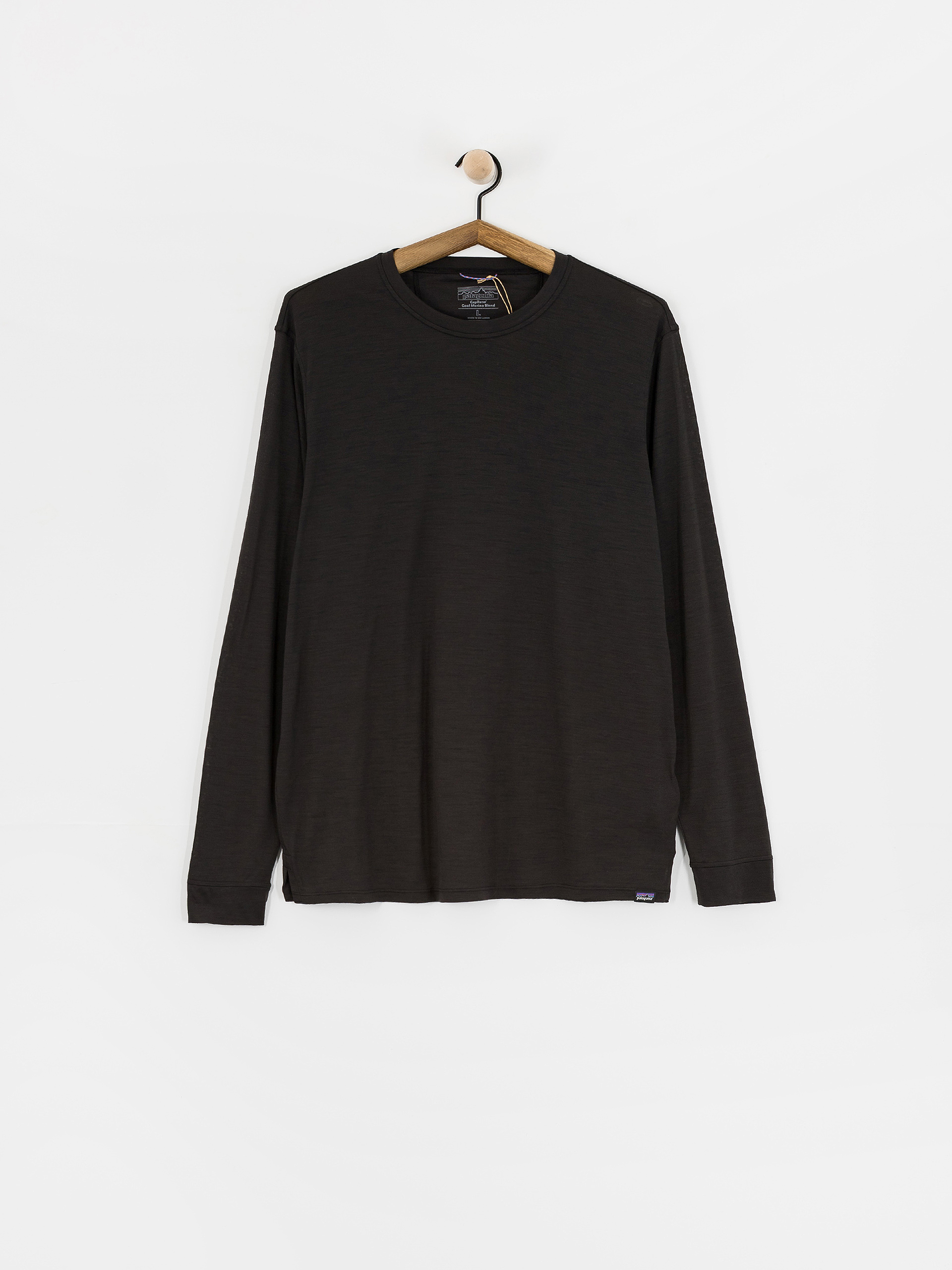 Patagonia Cap Cool Merino Blend Longsleeve (black)