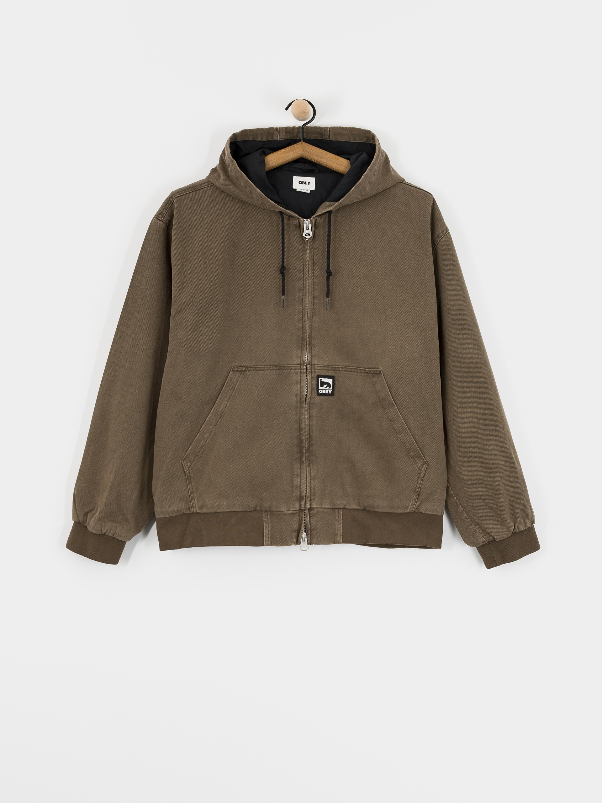 OBEY Obey Glen Zip Up Jacket (wren faded wash)