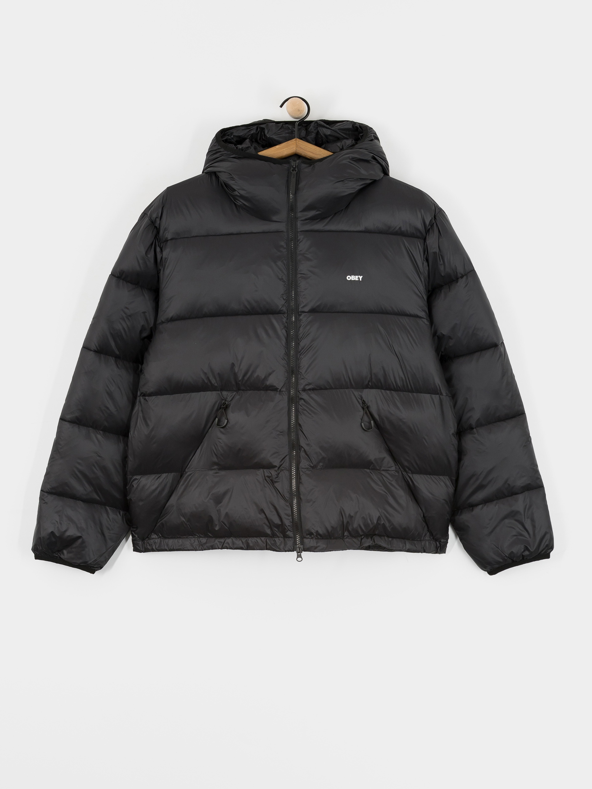 OBEY Stratus Puffer Jacket (black)