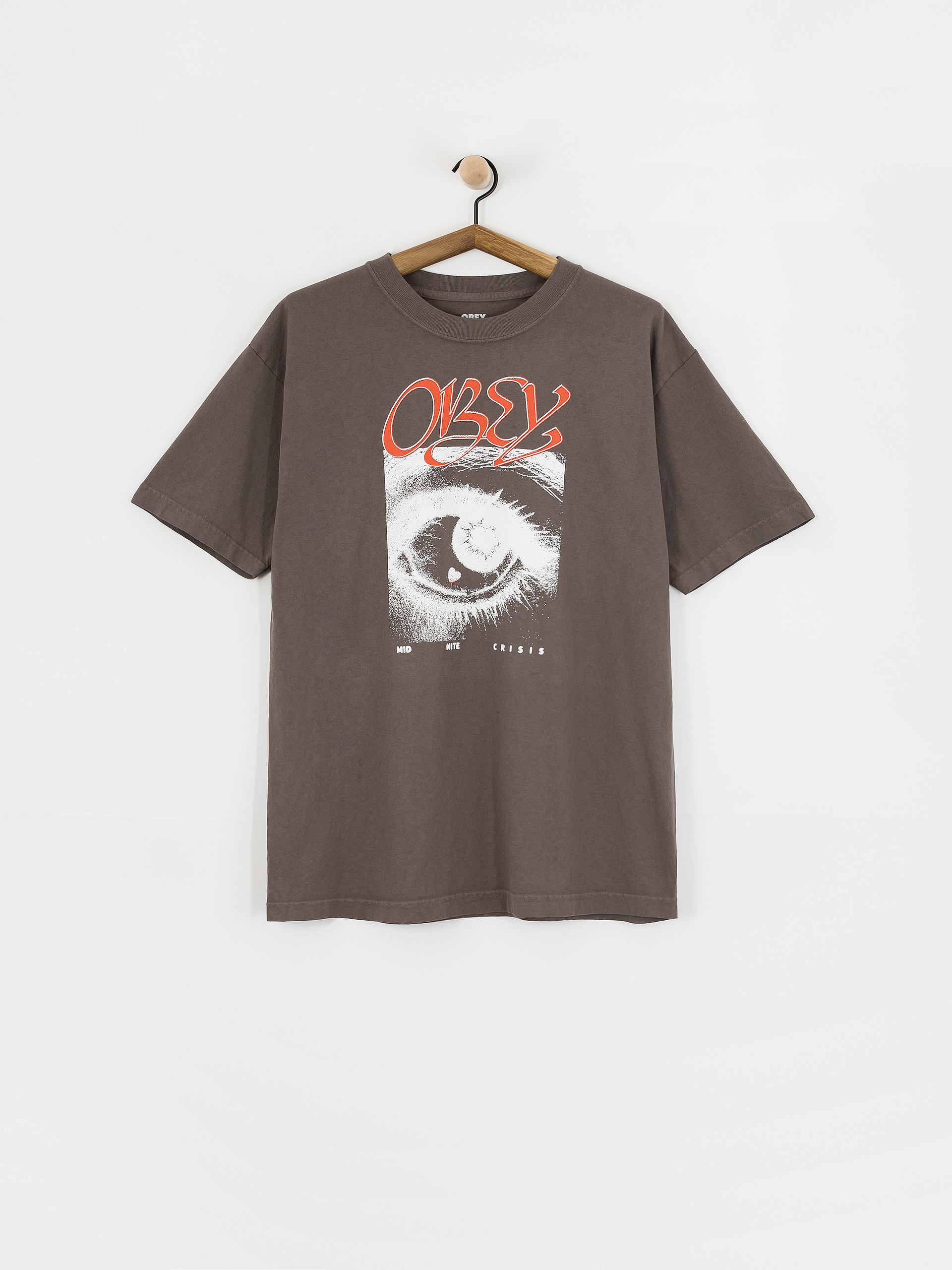 OBEY Obey Midnite Crisis T-Shirt (pigment dusty black)