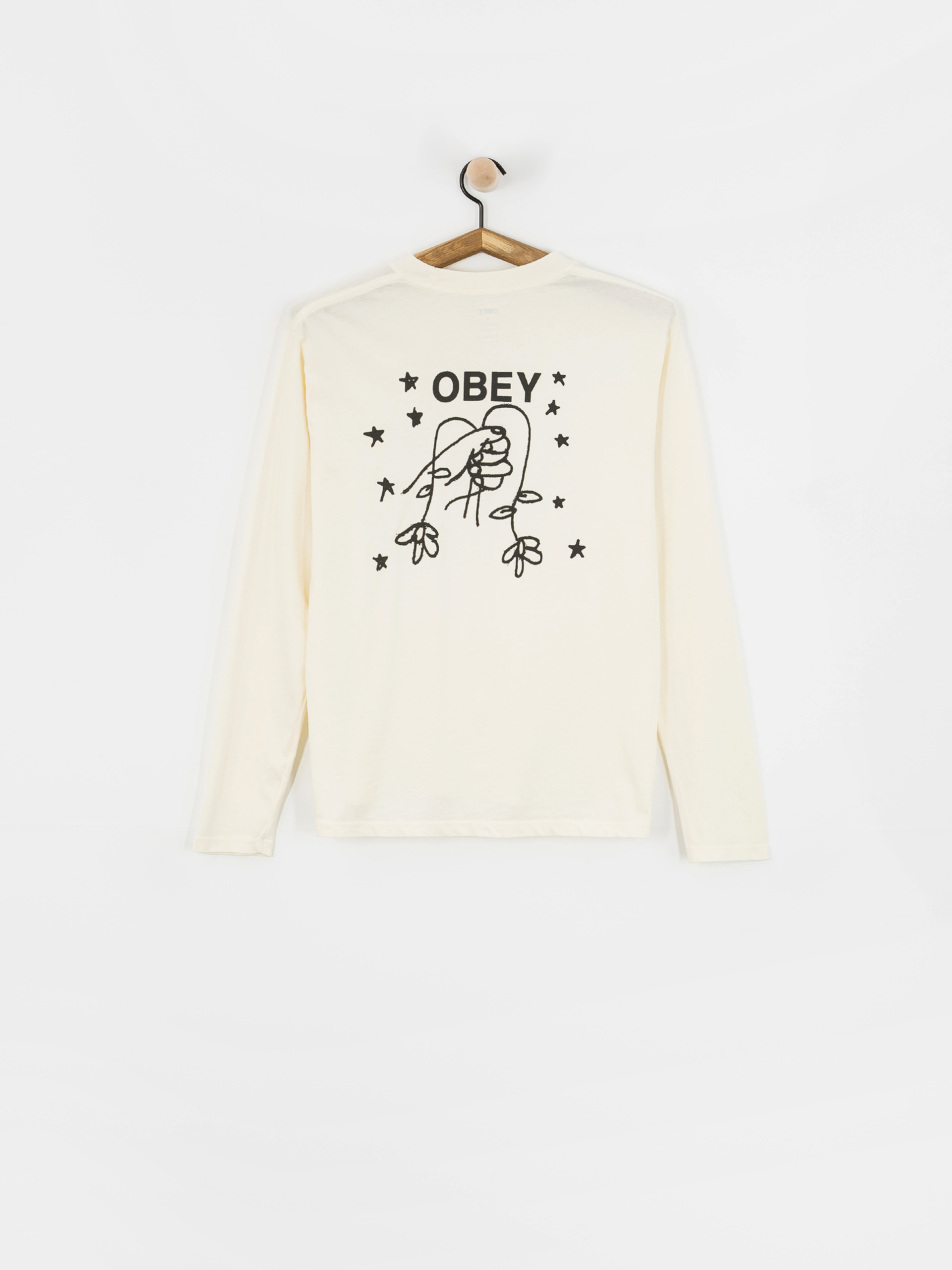 OBEY Obey Wilted Bunch Wmn Longsleeve (unbleached)
