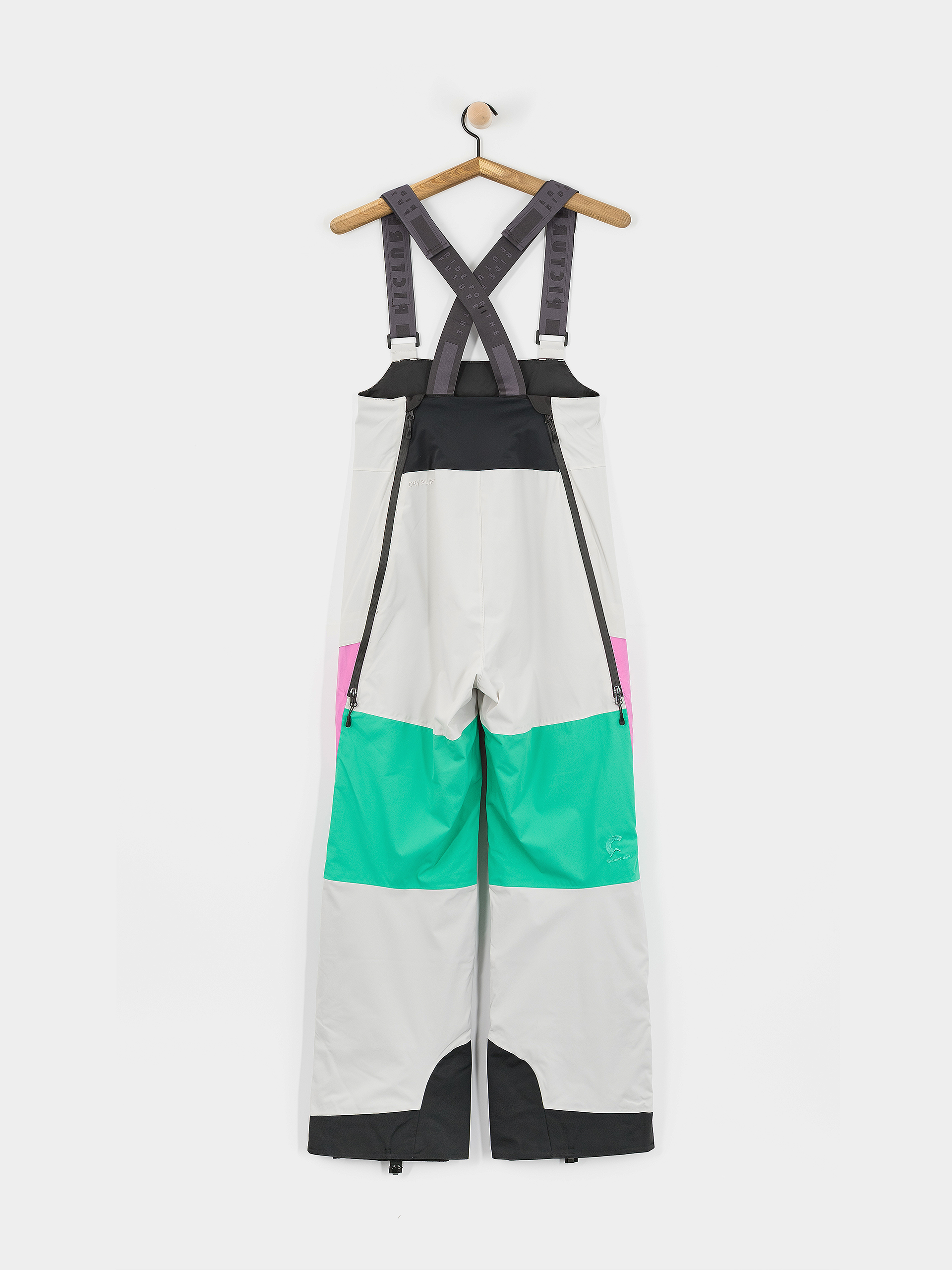 Damen Picture Elwy BIB Snowboard Hose (vapor grey)